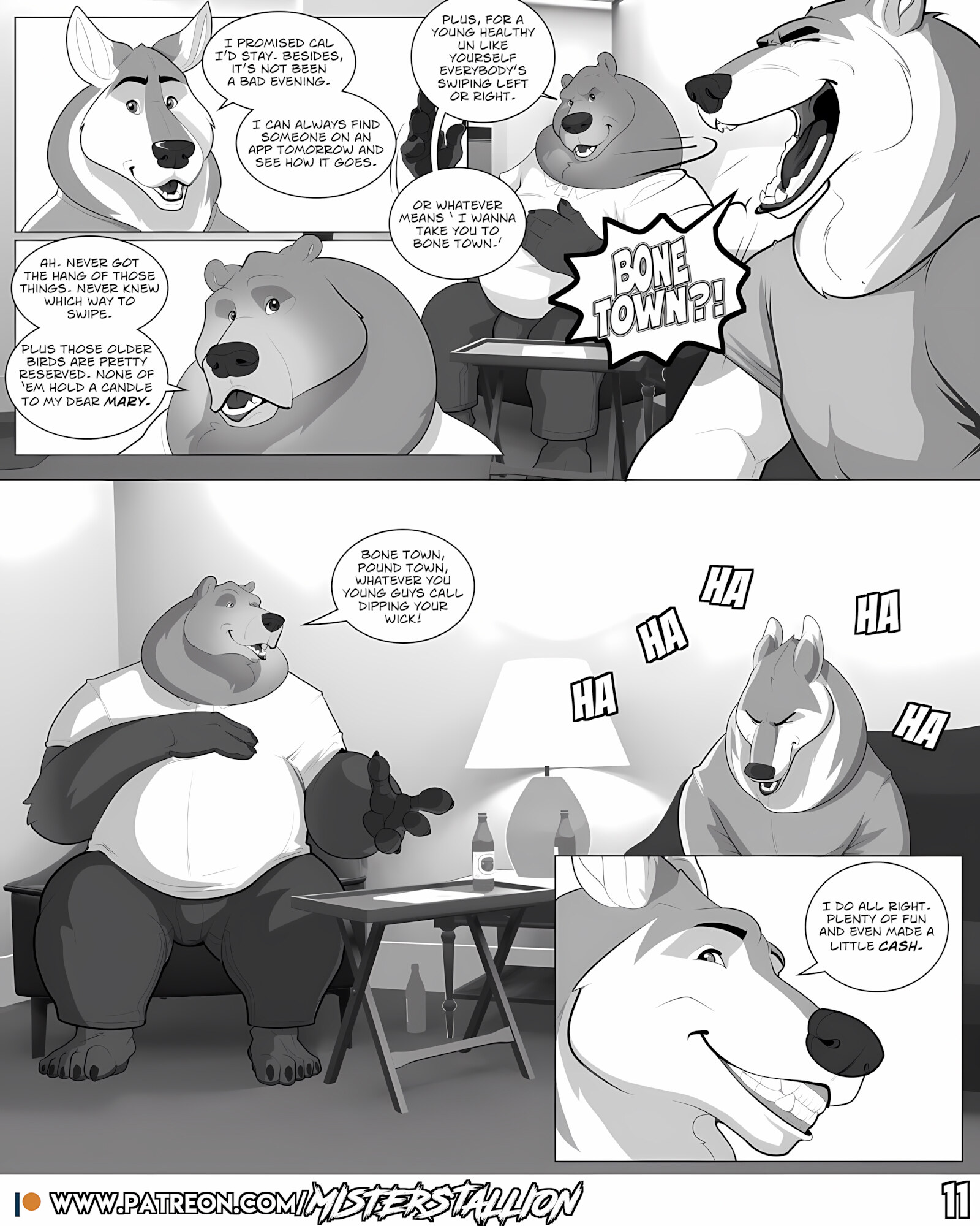 Tip your waiters [MisterStallion], Tip your waiters, page 12 of 28