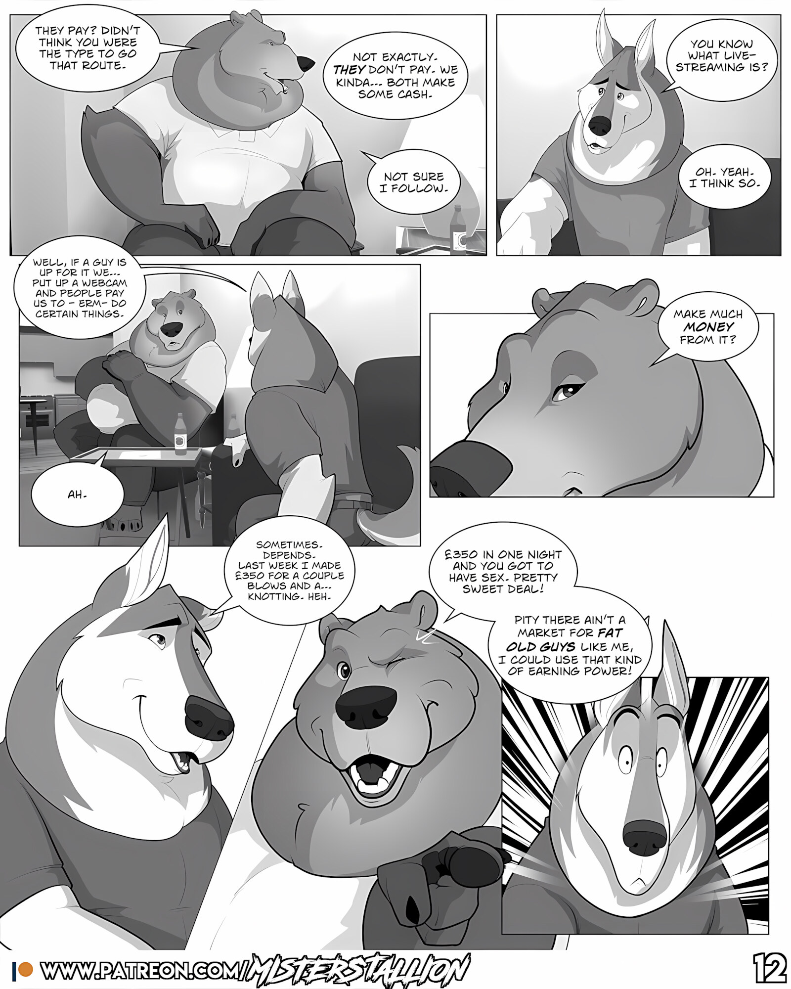 Tip your waiters [MisterStallion], Tip your waiters, page 13 of 28