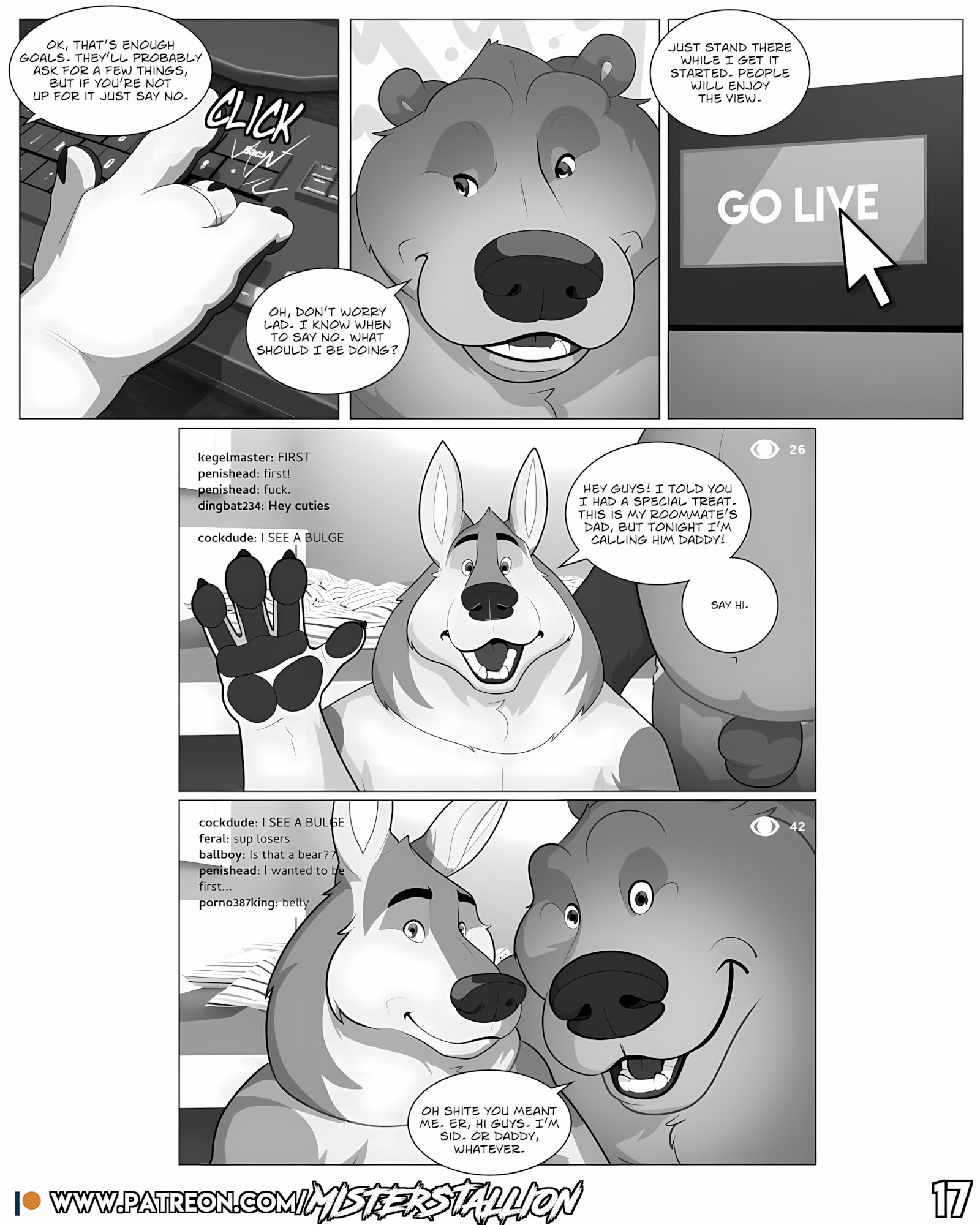 Tip your waiters [MisterStallion], Tip your waiters, page 18 of 28