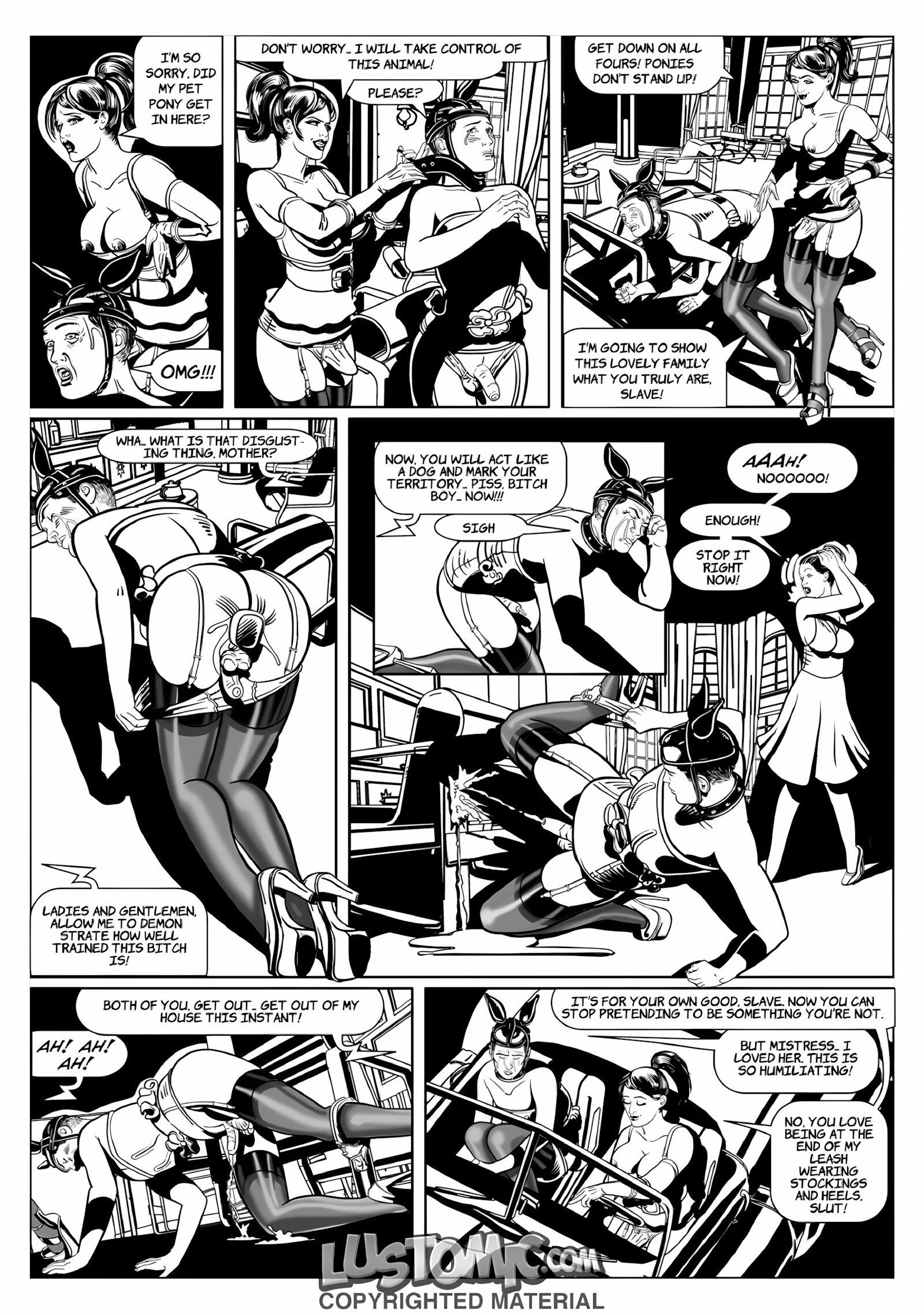 Trans-Domina [Lustomic], Trans-Domina 1, page 6 of 11