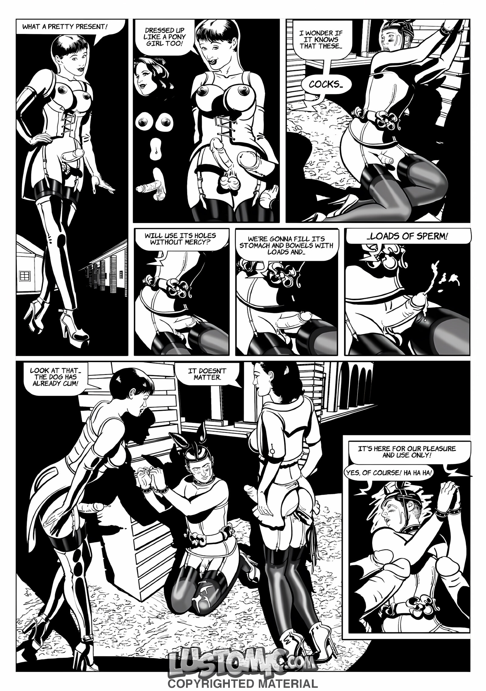 Trans-Domina [Lustomic], Trans-Domina 1, page 8 of 11