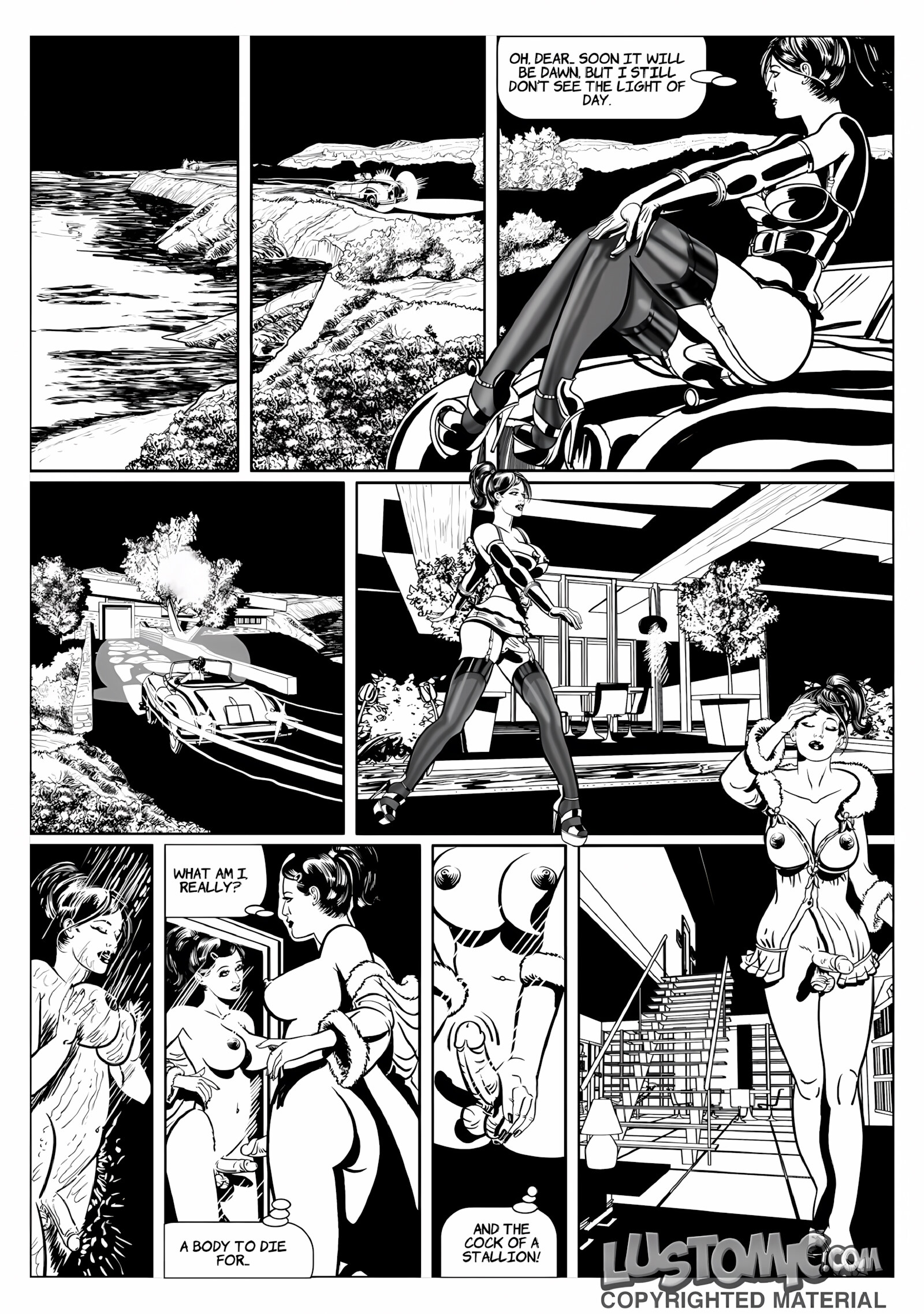 Trans-Domina [Lustomic], Trans-Domina 1, page 9 of 11