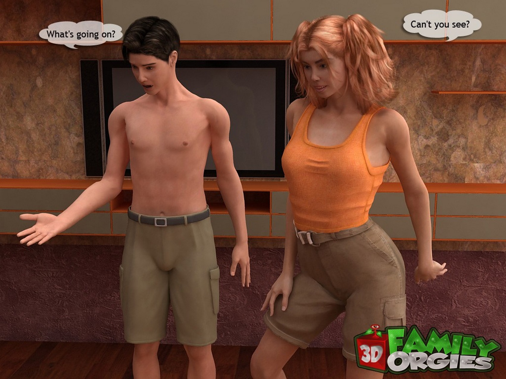 A family of incest sinners [3DFamilyOrgies], A family of incest sinners, page 9 of 51
