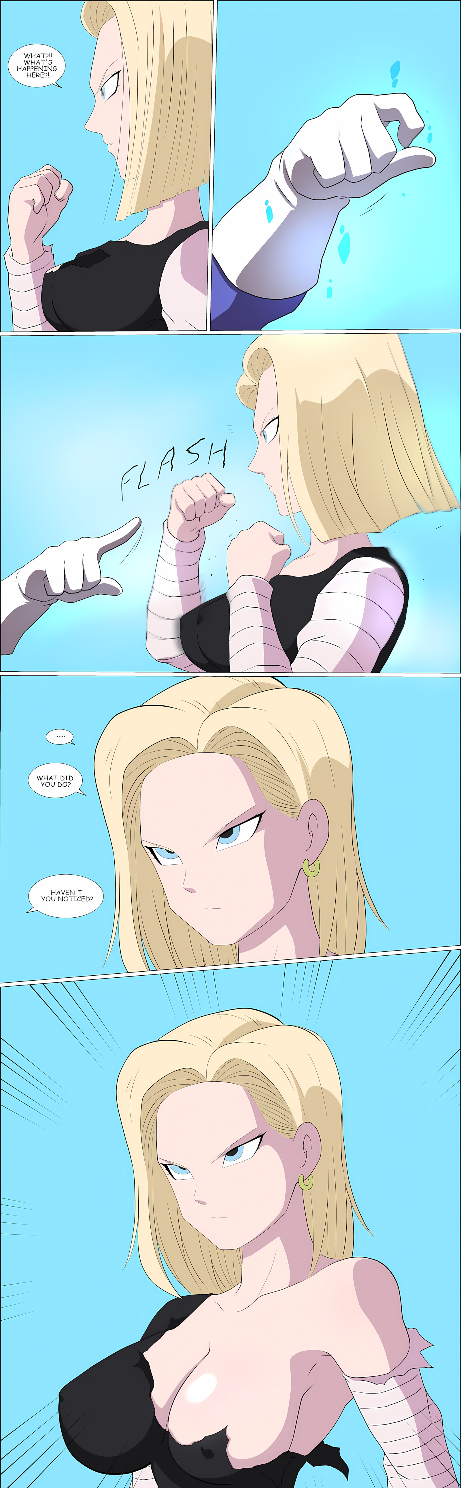 Vegeta VS Android 18 [Zetarok], Vegeta VS Android 18, page 12 of 35