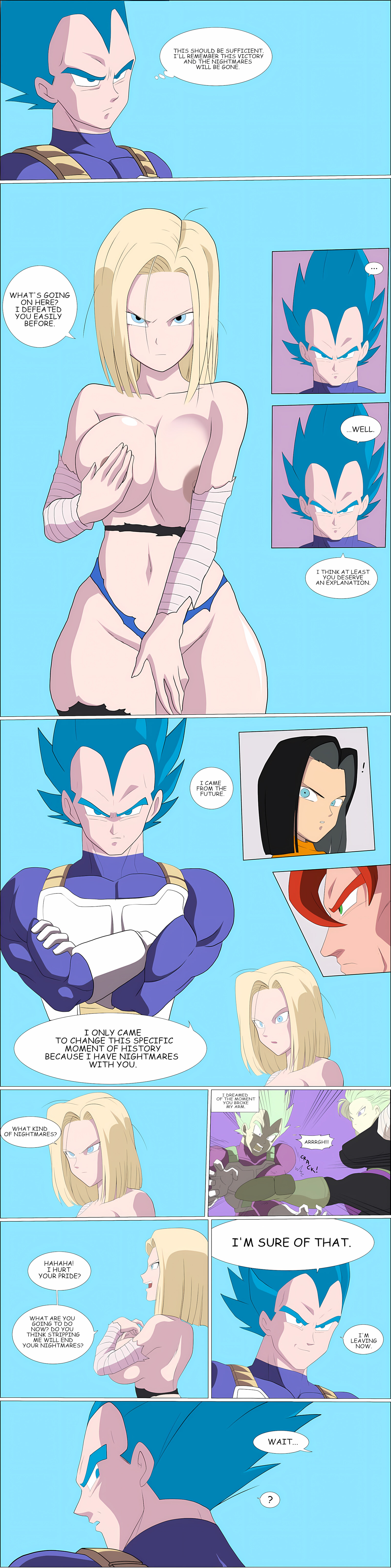 Vegeta VS Android 18 [Zetarok], Vegeta VS Android 18, page 15 of 35