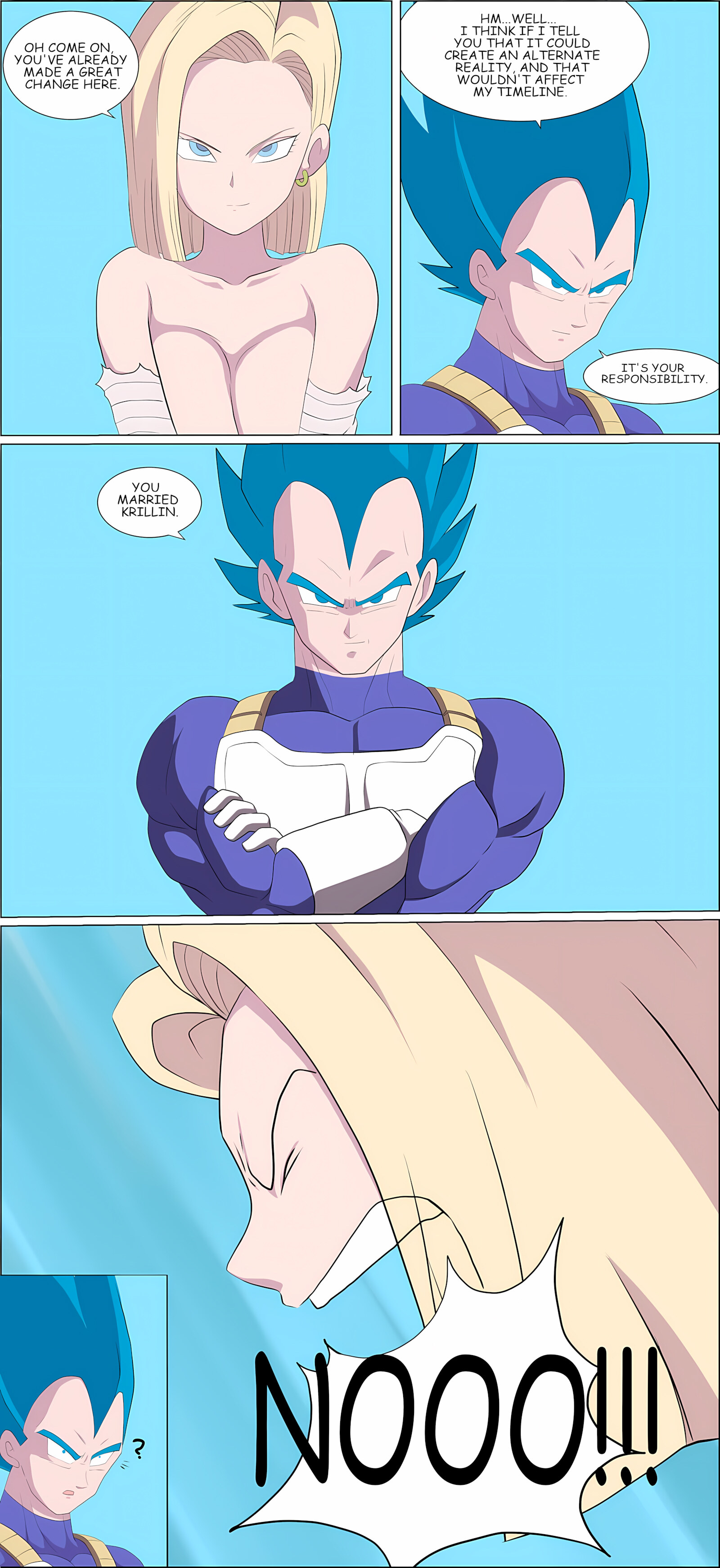 Vegeta VS Android 18 [Zetarok], Vegeta VS Android 18, page 17 of 35