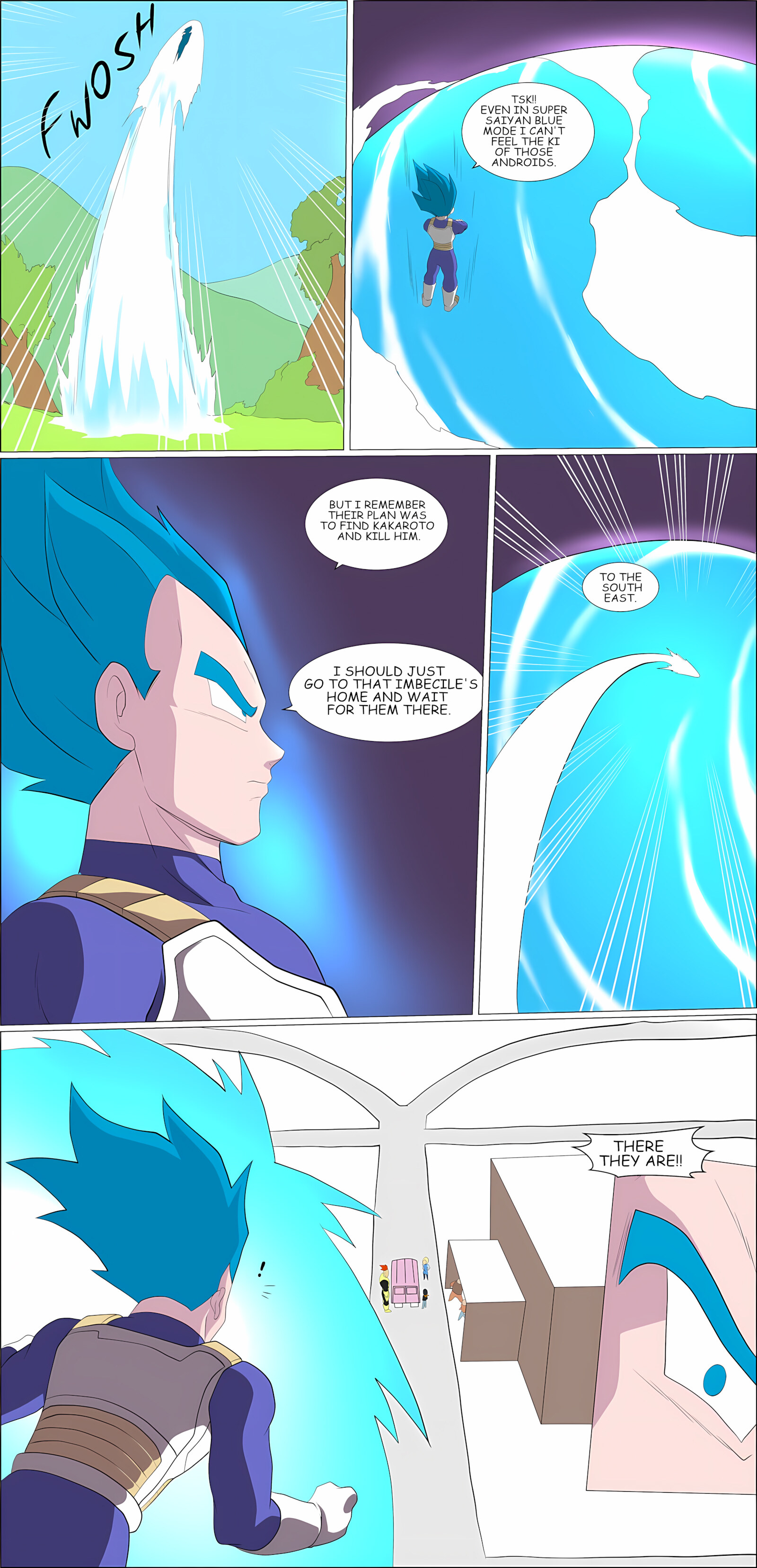 Vegeta VS Android 18 [Zetarok], Vegeta VS Android 18, page 5 of 35