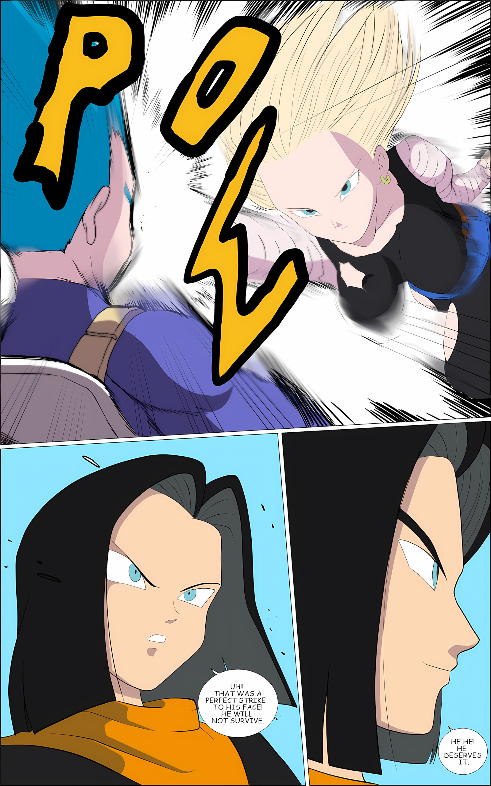 Vegeta VS Android 18 [Zetarok], Vegeta VS Android 18, page 10 of 35