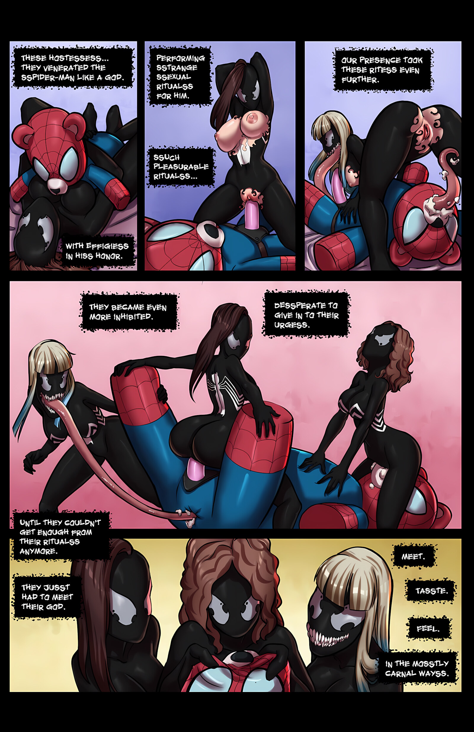 Venom Stalks Spider-Man [Tracy Scops], Venom Stalks Spider-Man, page 4 of 11