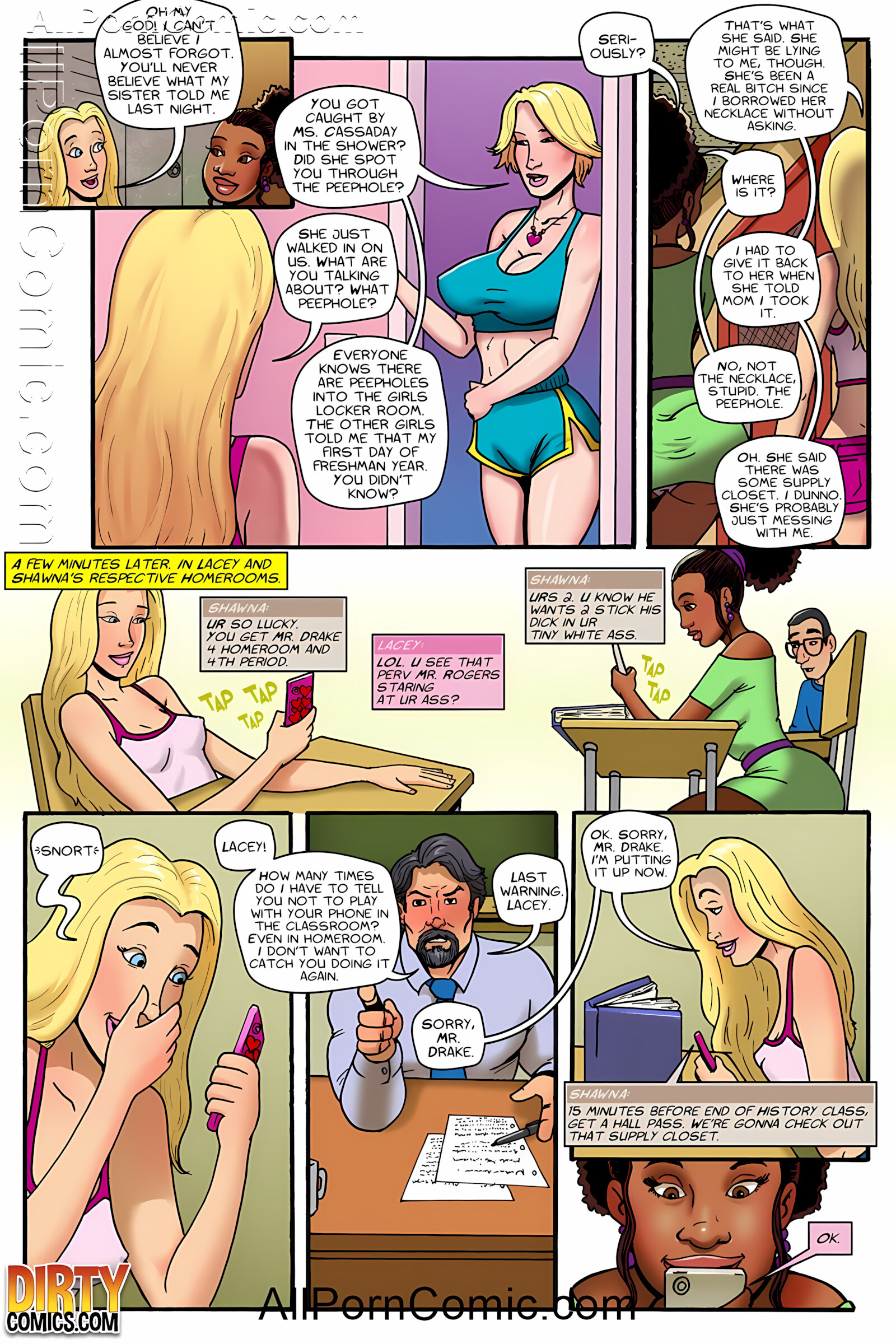 Very Physical Education [Dirty Comics], Very Physical Education 2, page 4 of 22