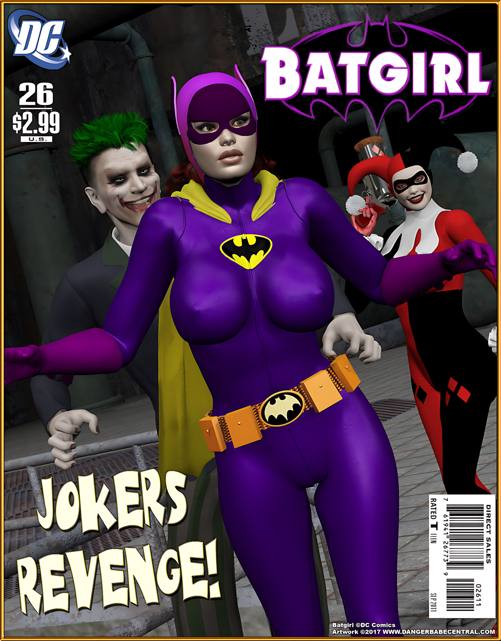 Batgirl – Joker’s Revenge [Dangerbabecentral], Batgirl - Joker's Revenge, page 1 of 117