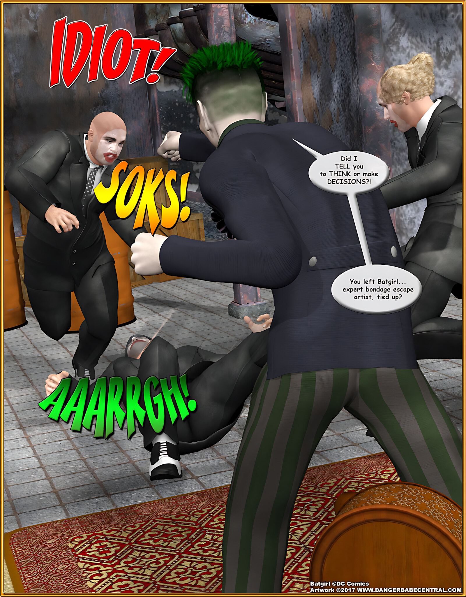 Batgirl – Joker’s Revenge [Dangerbabecentral], Batgirl - Joker's Revenge, page 44 of 117