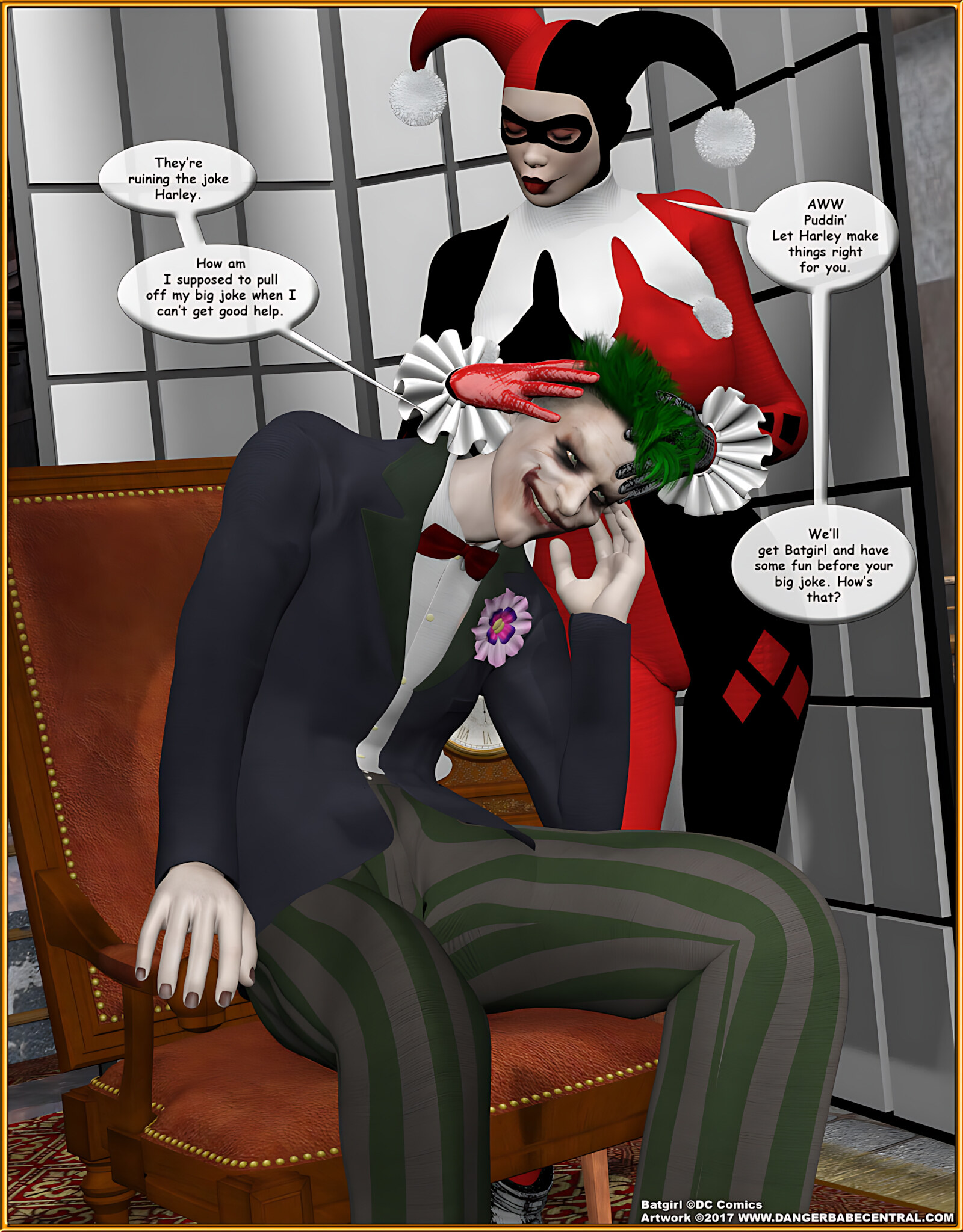 Batgirl – Joker’s Revenge [Dangerbabecentral], Batgirl - Joker's Revenge, page 46 of 117