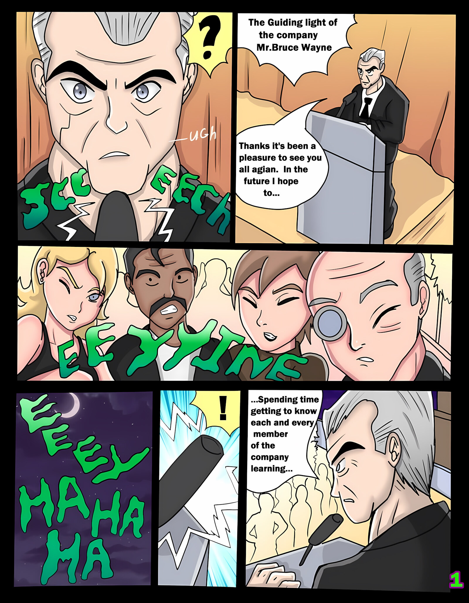 Batman Beyond – Batgirl Hentai Comic [Darkfang100], Batman Beyond - Batgirl Hentai Comic, page 2 of 20