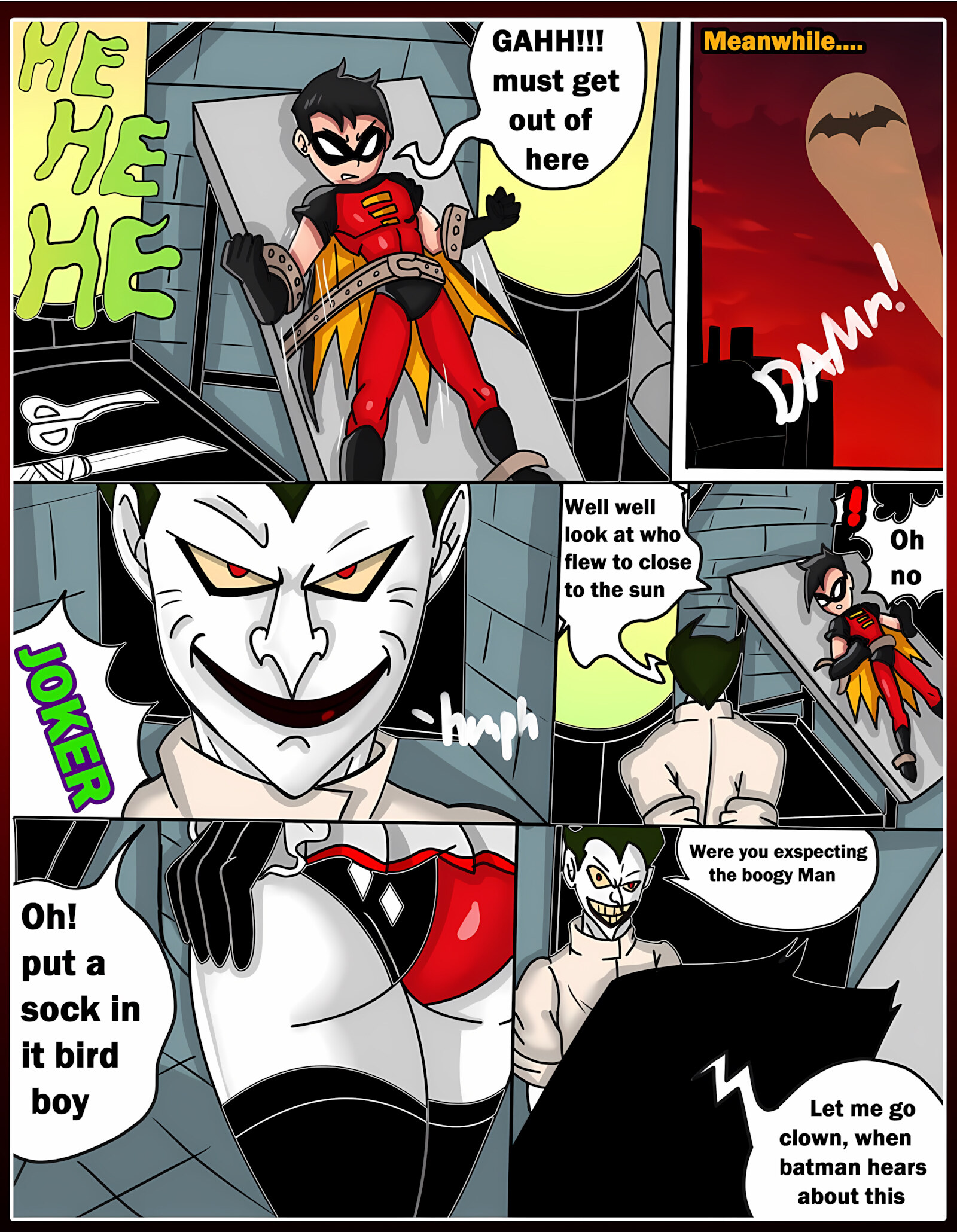Batman Beyond – Batgirl Hentai Comic [Darkfang100], Batman Beyond - Batgirl Hentai Comic, page 14 of 20