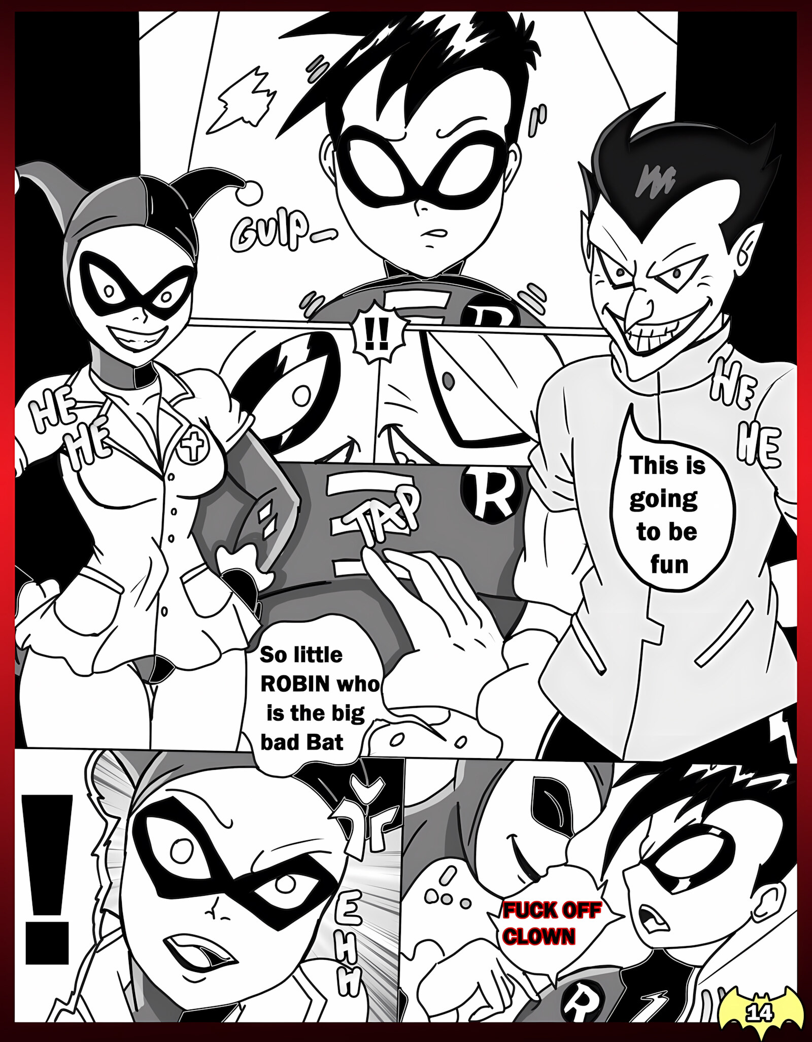 Batman Beyond – Batgirl Hentai Comic [Darkfang100], Batman Beyond - Batgirl Hentai Comic, page 15 of 20