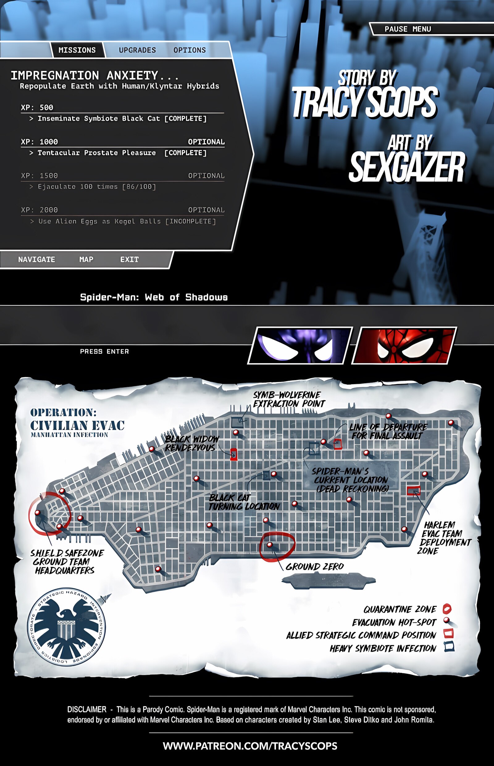Web of Shadows [Tracy Scops], Web of Shadows, page 2 of 12