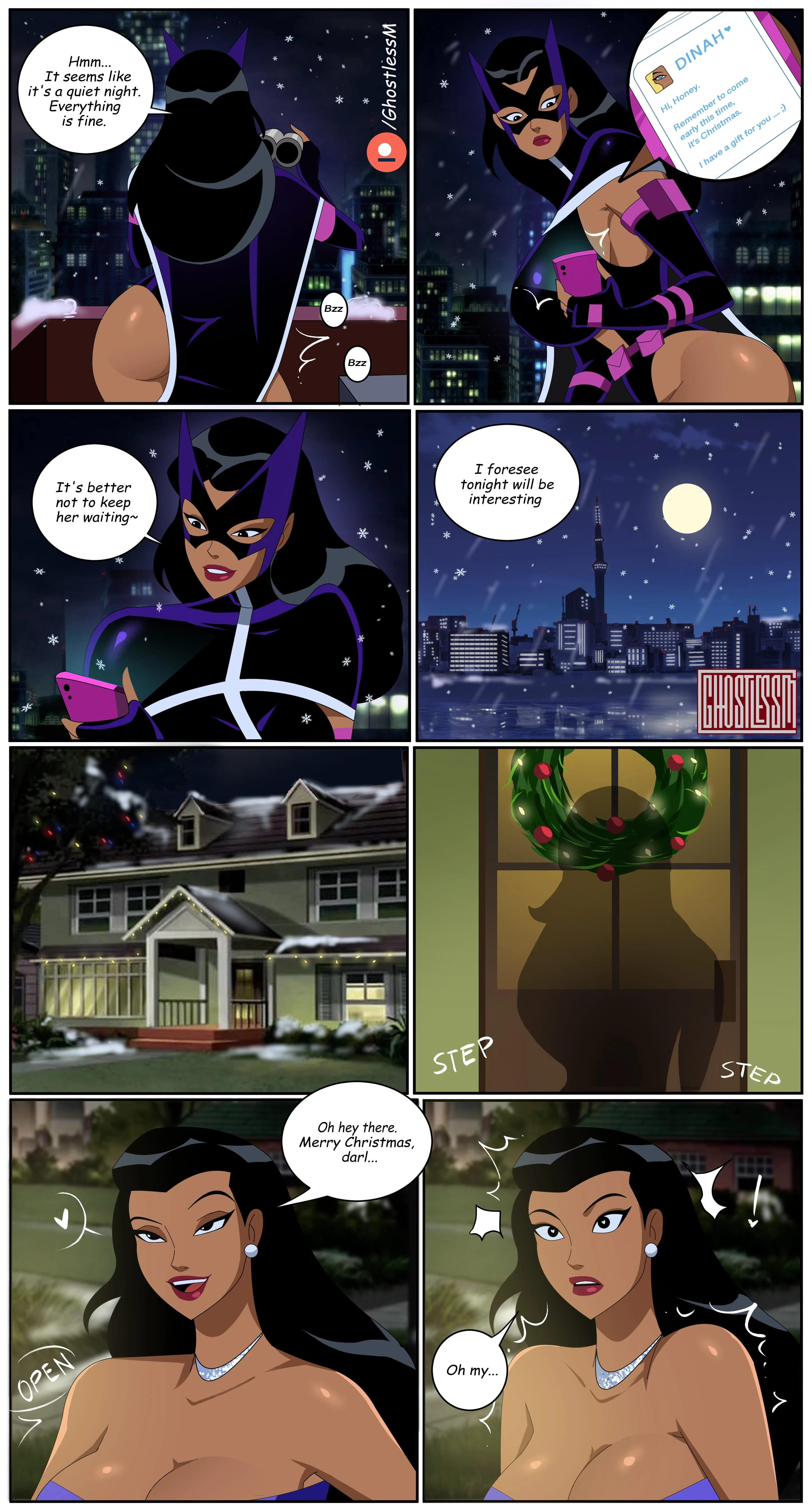 X-Mas Gift (Justice League), 1 . X-Mas Gift - Chapter 1 [GhostlessM], page 2 of 13