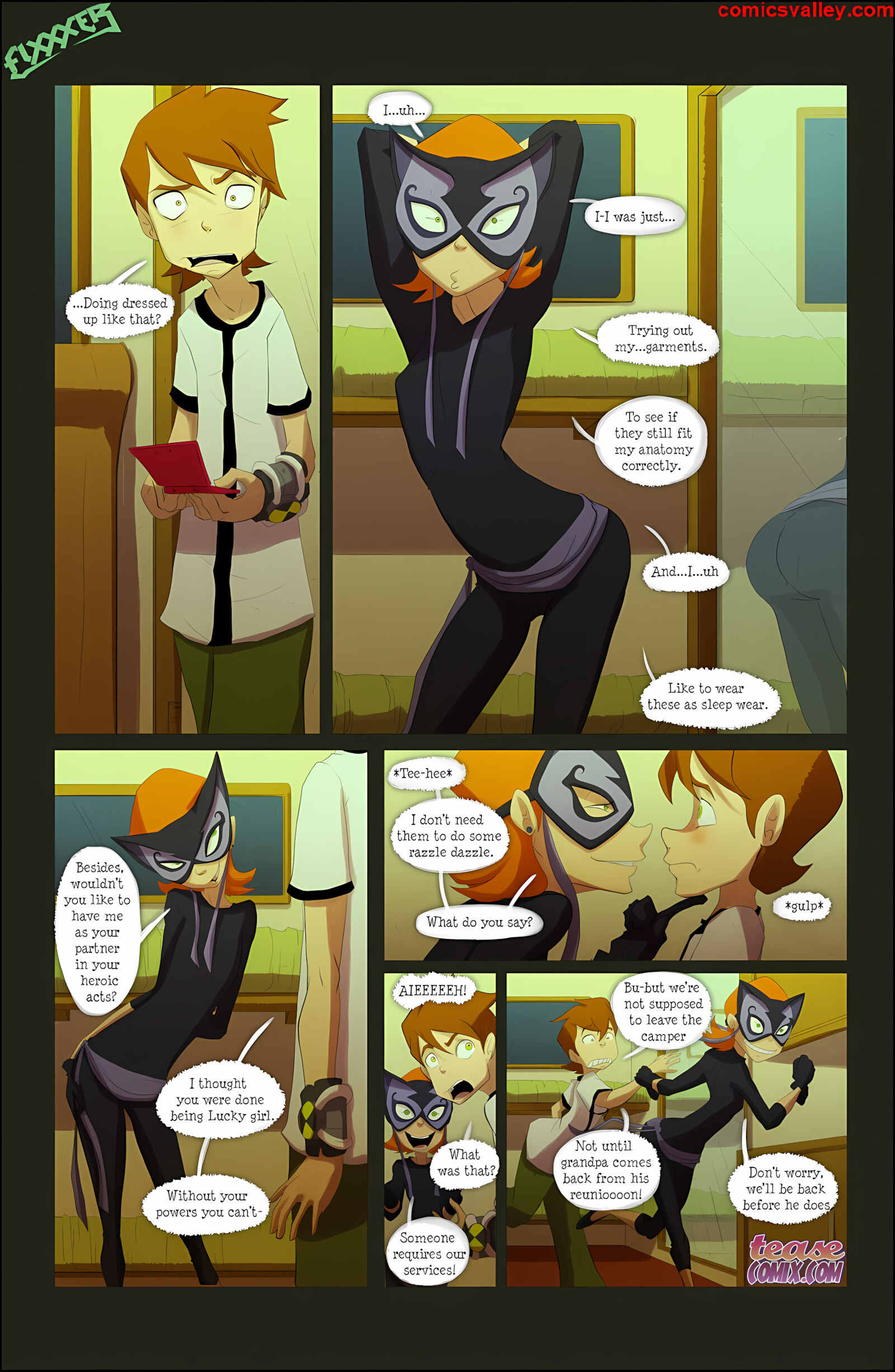 Ben 10 -The Witch With No Name [Tease Comix], Ben 10 -The Witch With No Name, page 13 of 57