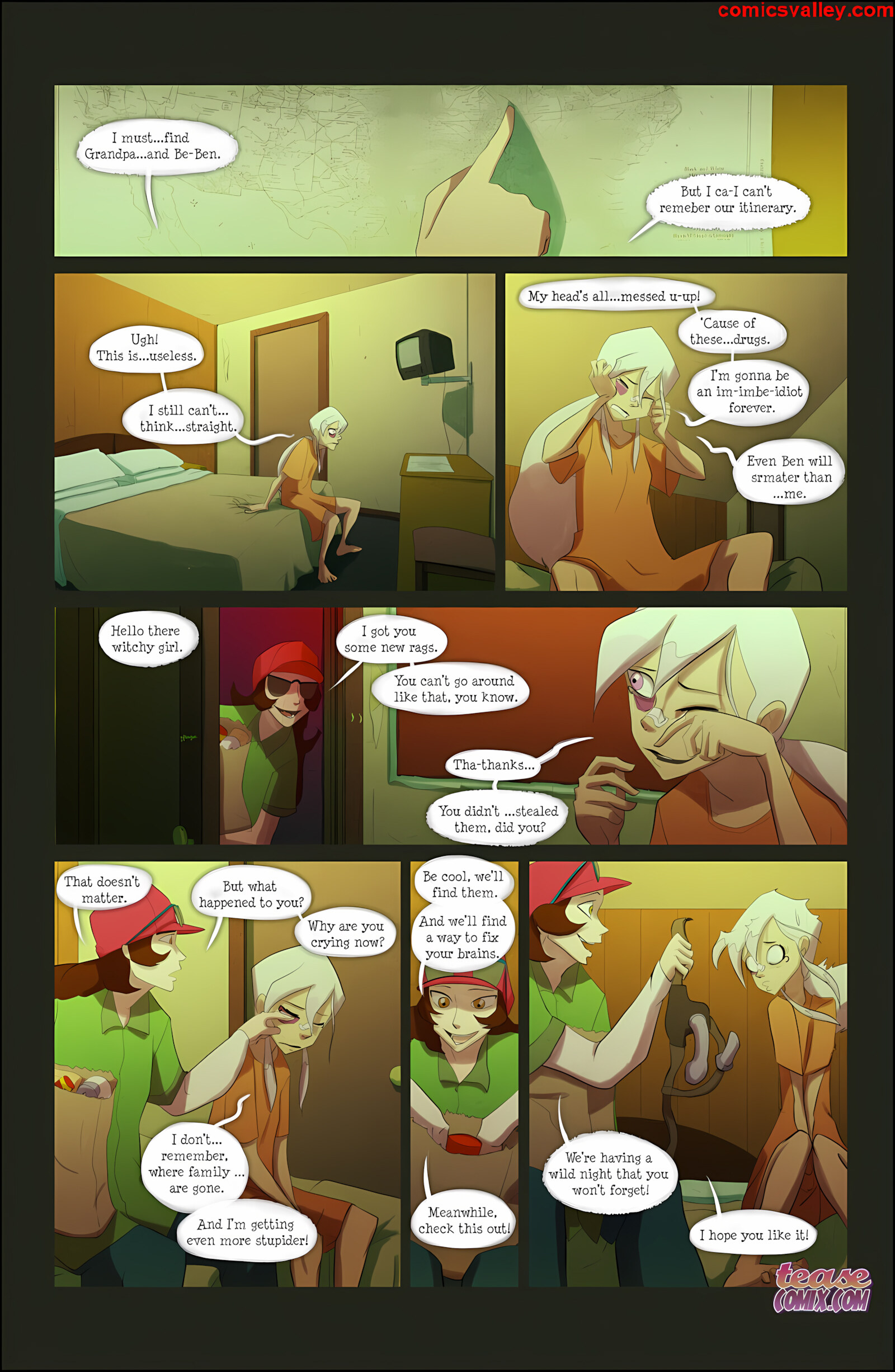 Ben 10 -The Witch With No Name [Tease Comix], Ben 10 -The Witch With No Name, page 47 of 57