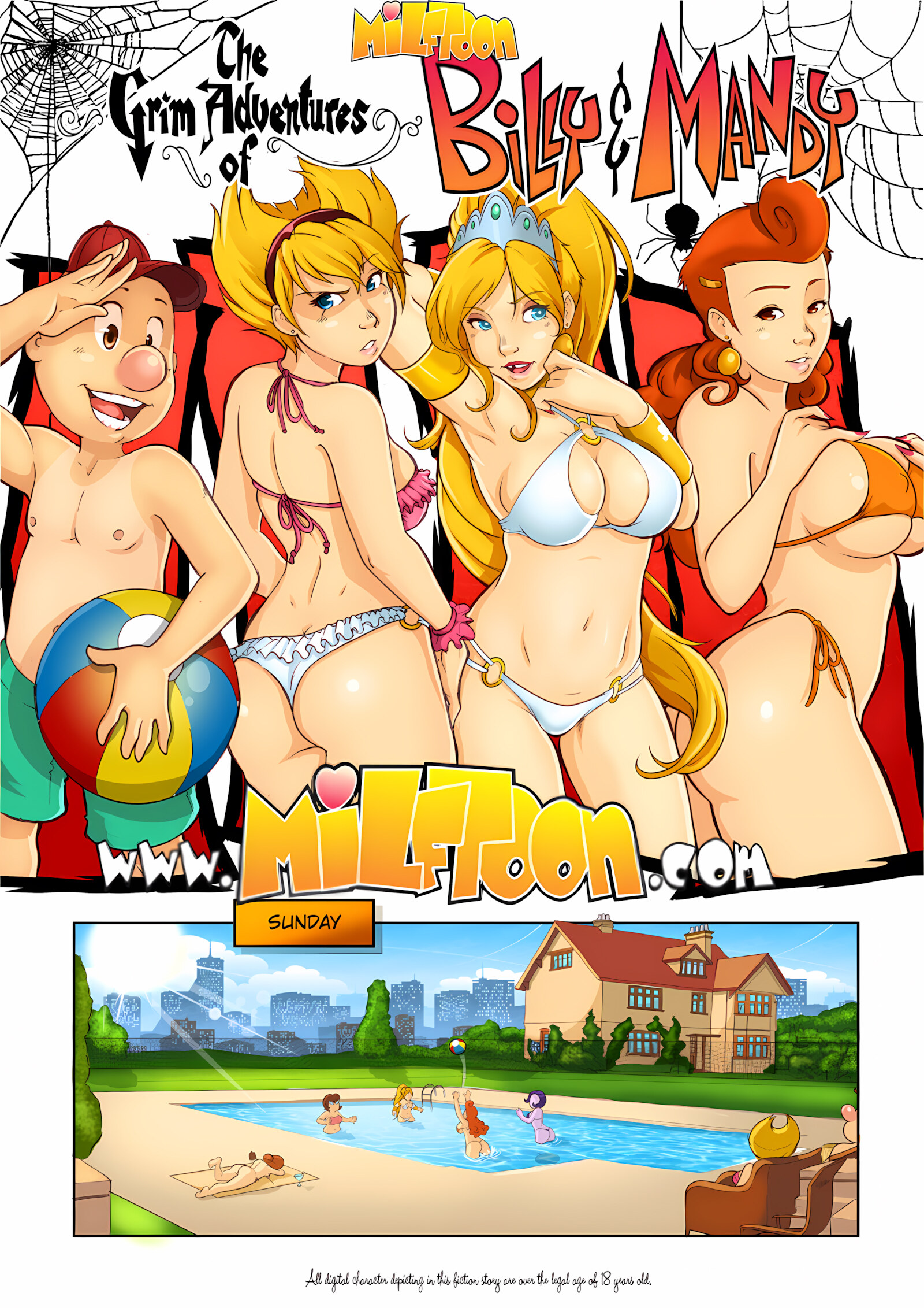 Billy and Mandy [Milftoon], Billy and Mandy, page 1 of 18