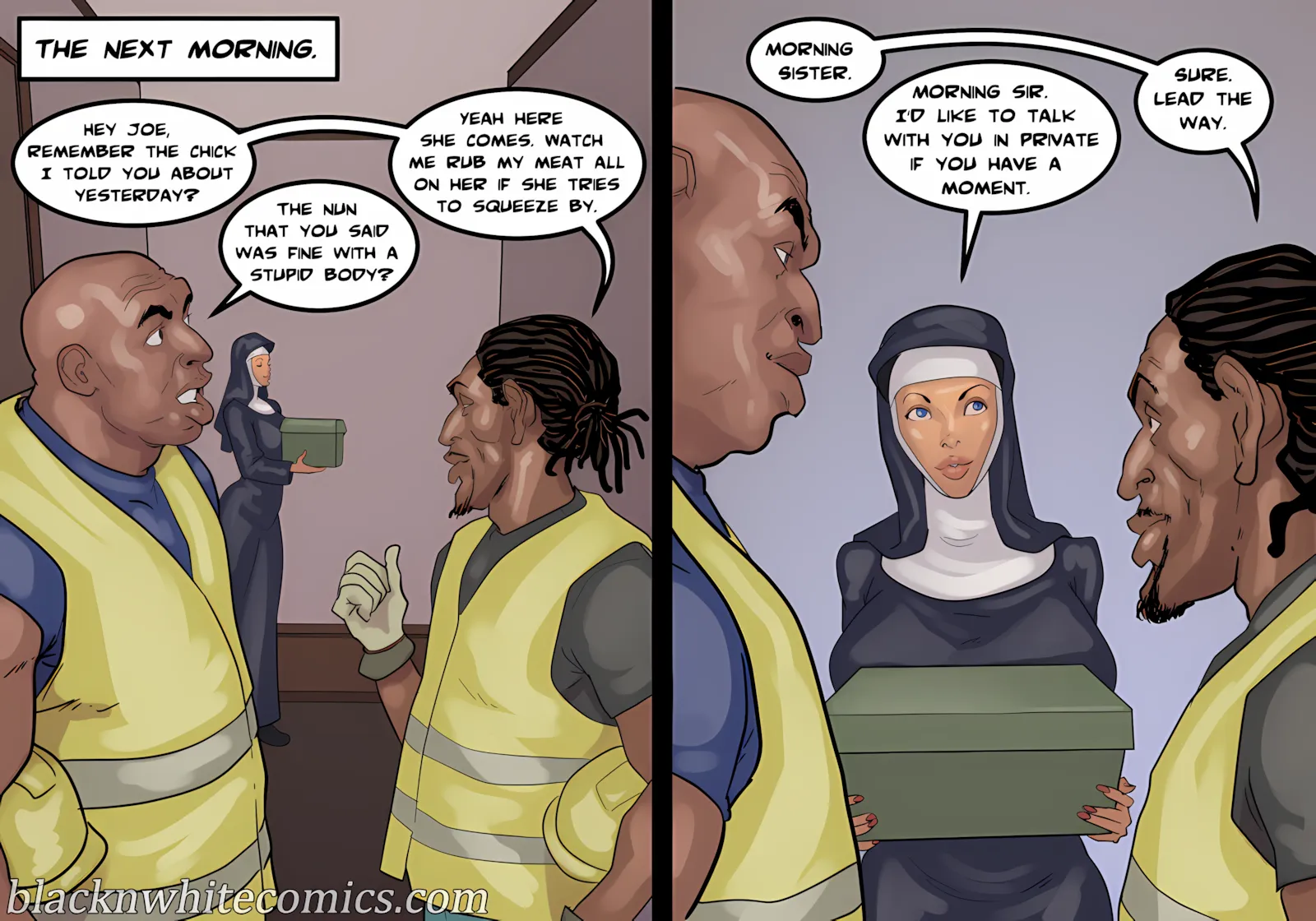 Black Devotion [BlackNWhiteComics], 1 . Black Devotion - Chapter 1, page 17 of 128