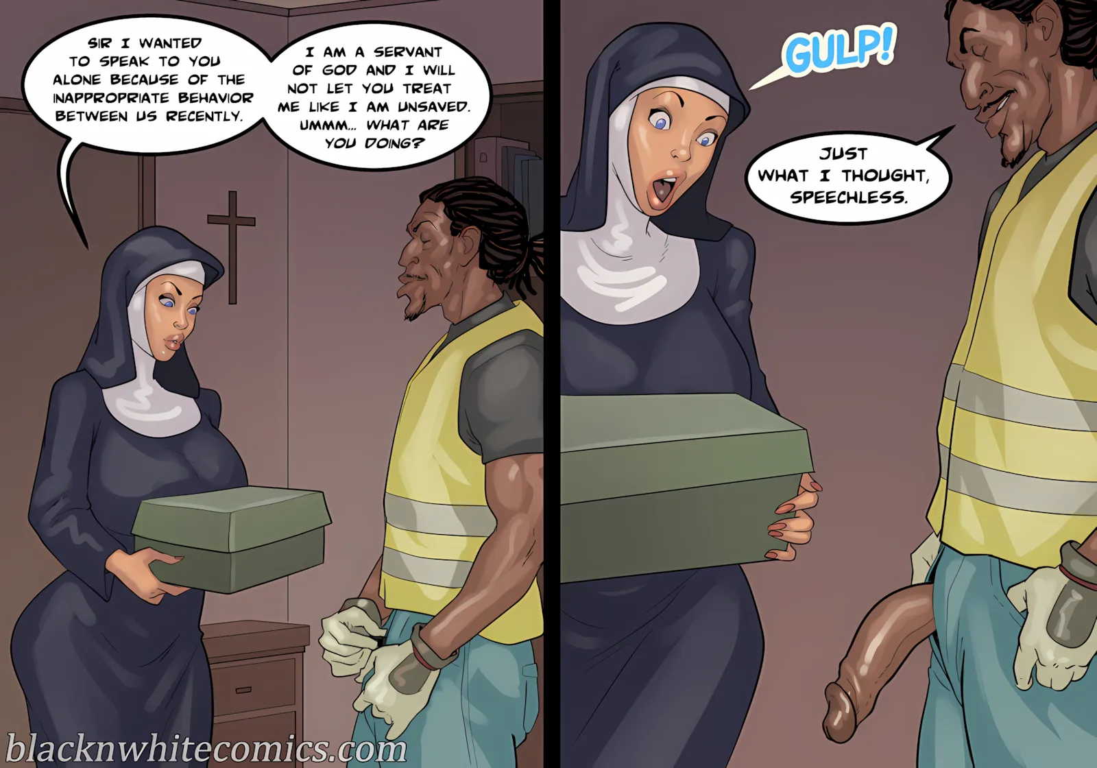 Black Devotion [BlackNWhiteComics], 1 . Black Devotion - Chapter 1, page 19 of 128