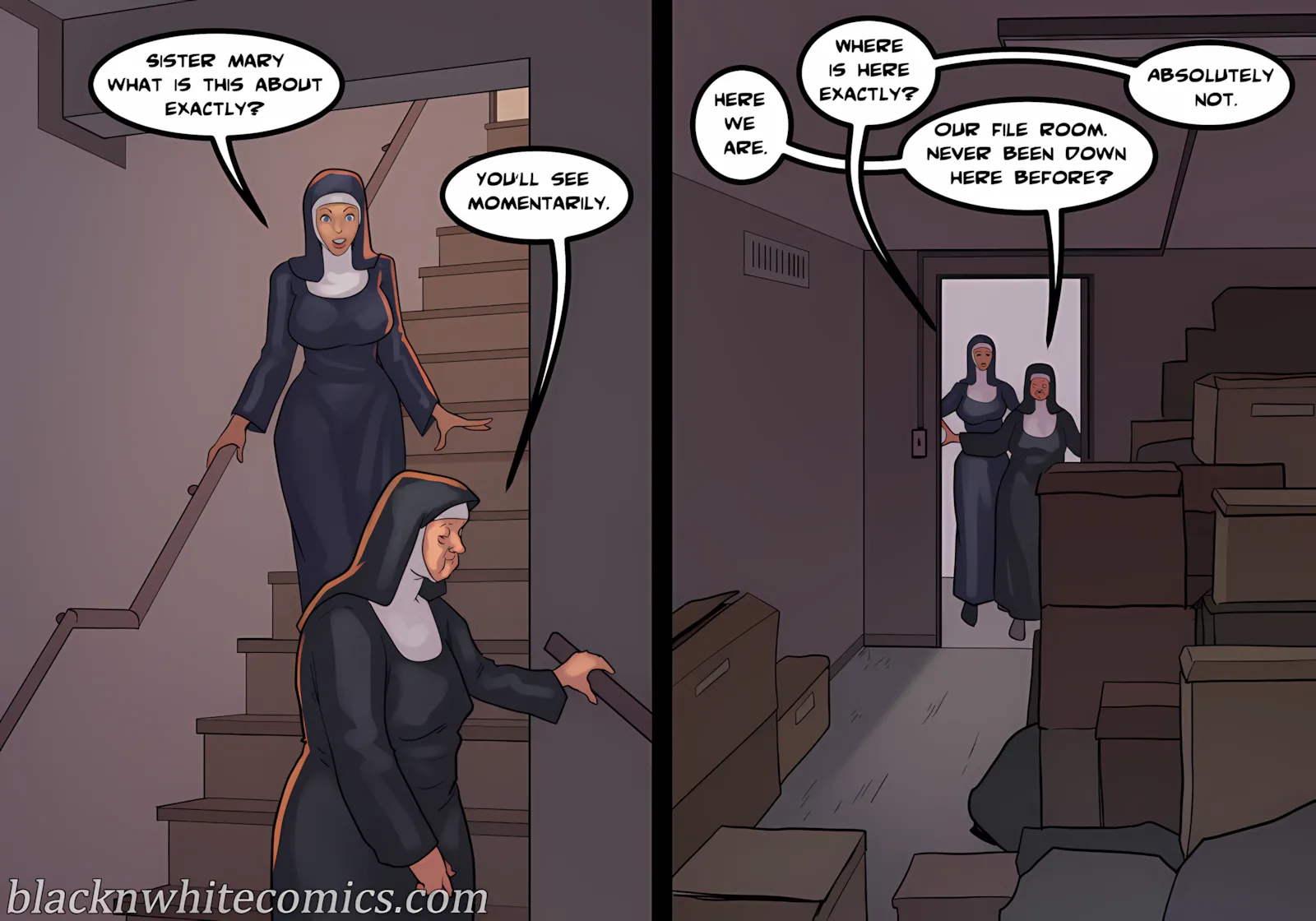 Black Devotion [BlackNWhiteComics], 1 . Black Devotion - Chapter 1, page 36 of 128