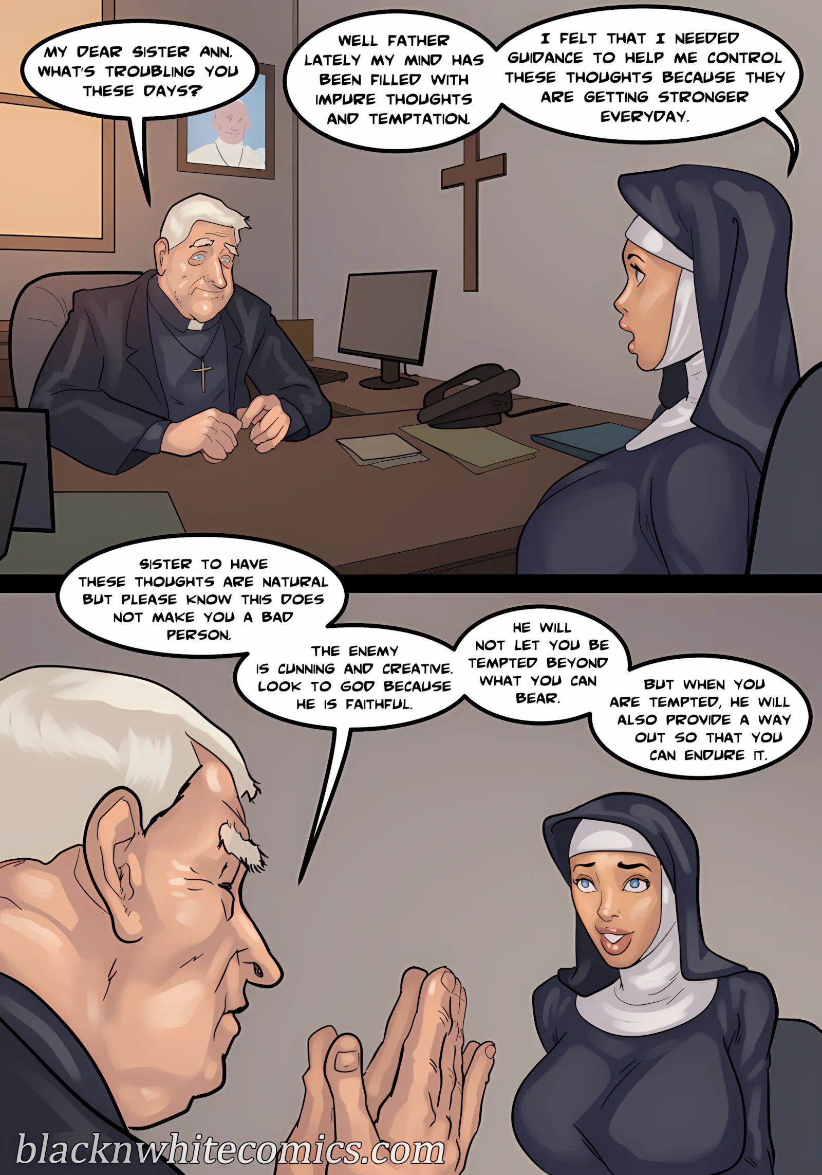 Black Devotion [BlackNWhiteComics], 1 . Black Devotion - Chapter 1, page 6 of 128
