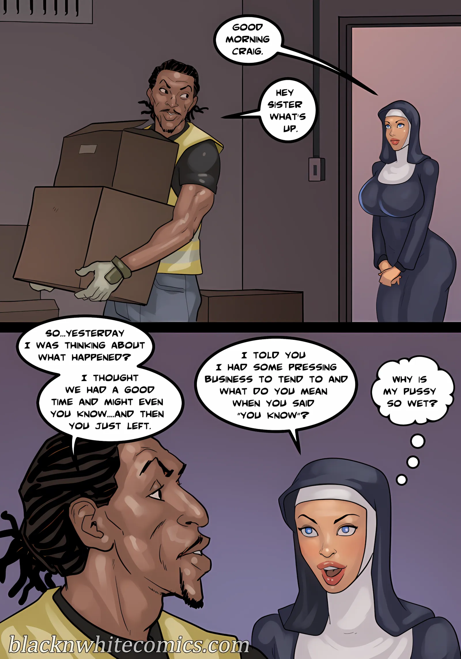 Black Devotion [BlackNWhiteComics], 1 . Black Devotion - Chapter 1, page 53 of 128