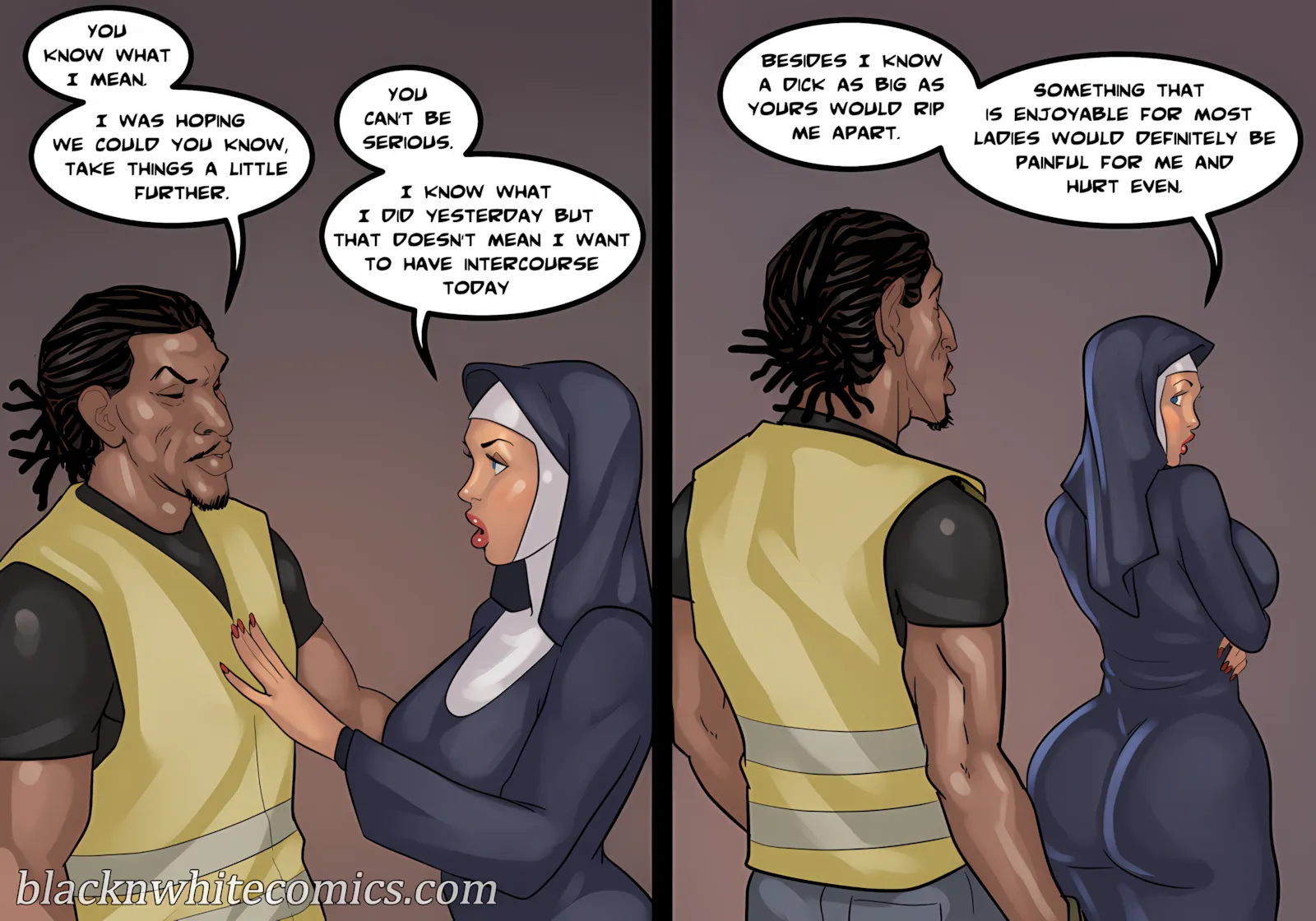 Black Devotion [BlackNWhiteComics], 1 . Black Devotion - Chapter 1, page 54 of 128