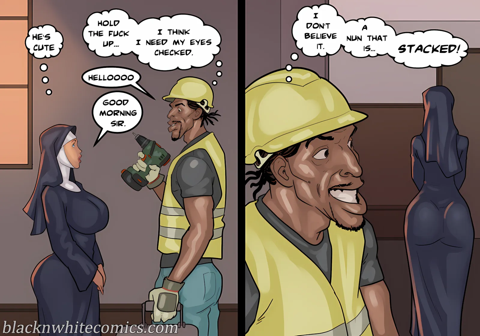 Black Devotion [BlackNWhiteComics], 1 . Black Devotion - Chapter 1, page 8 of 128