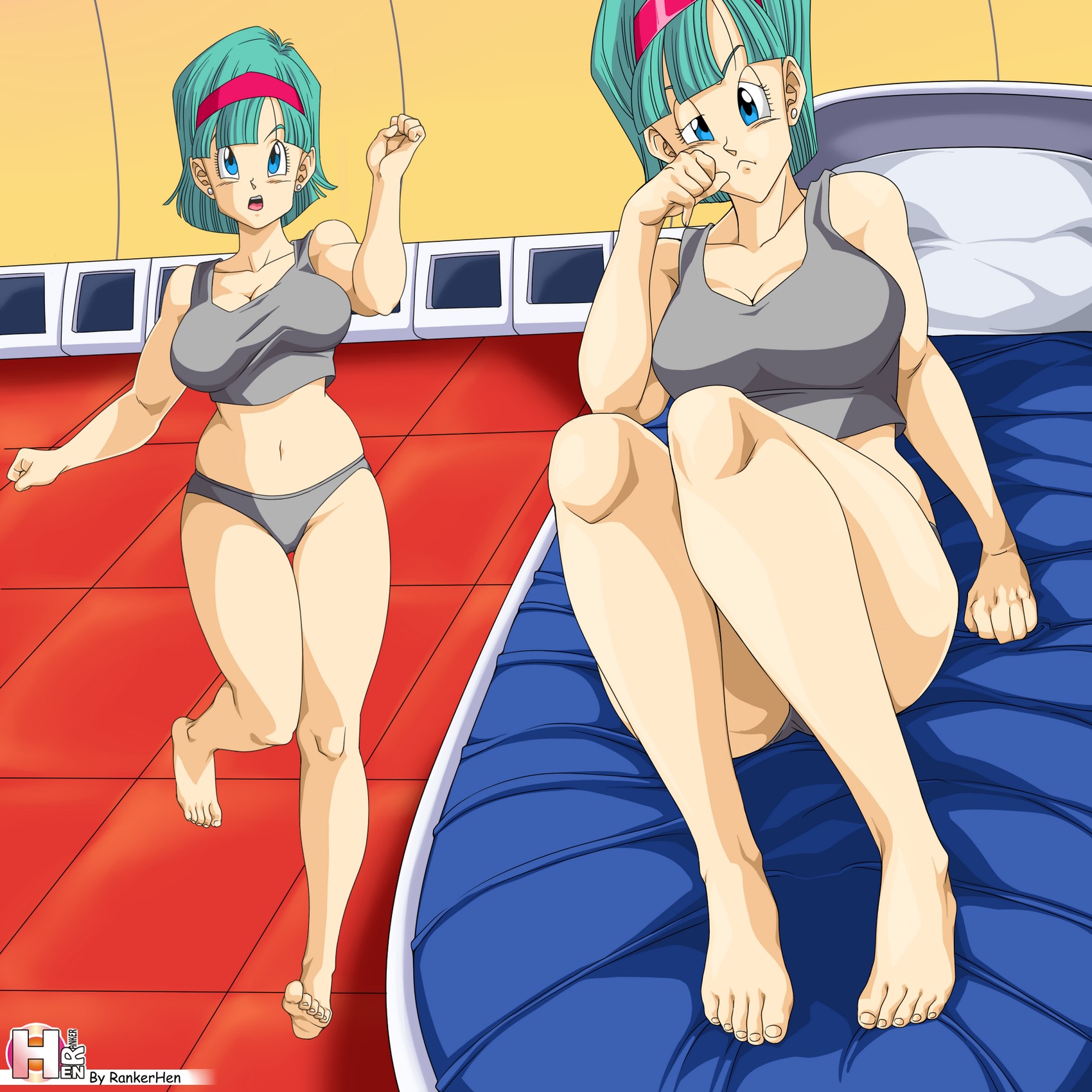 Bulma Travel To Namek (Dragon Ball Z) [RankerHen], Bulma Travel To Namek (Dragon Ball Z), page 2 of 18