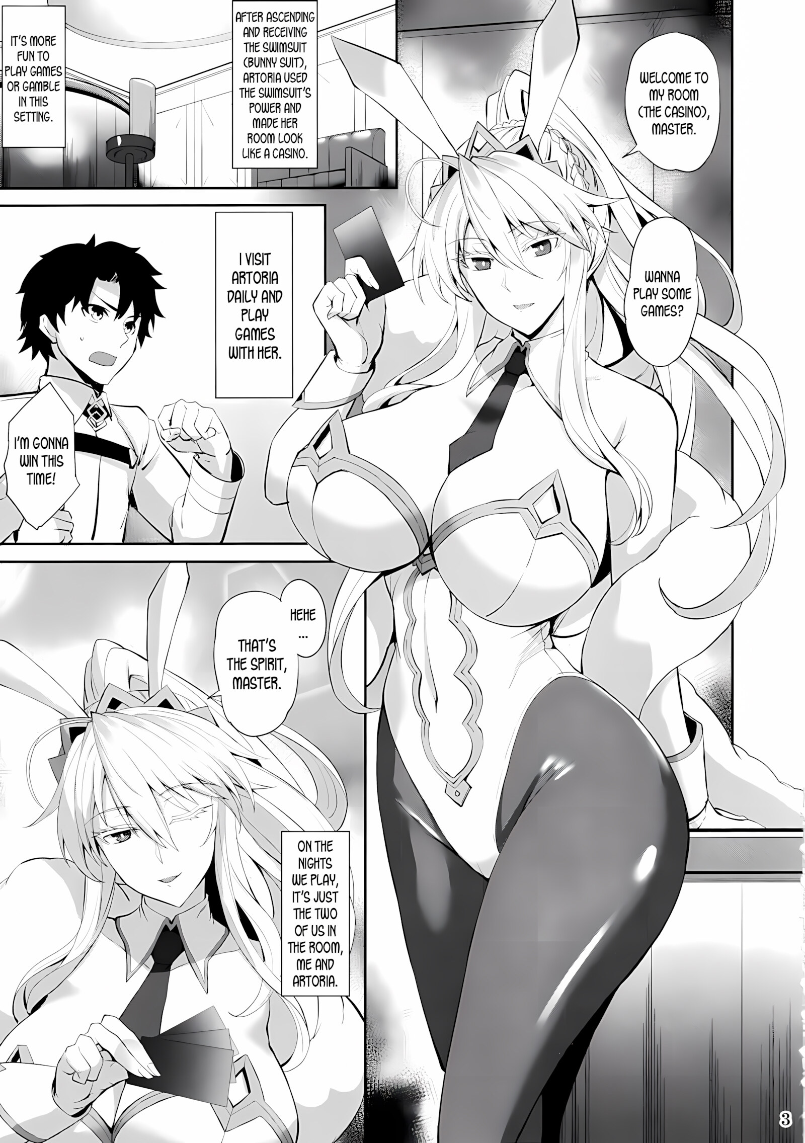 Bunny de H na Chichiue-sama [Kumakiti], Bunny de H na Chichiue-sama, page 4 of 30