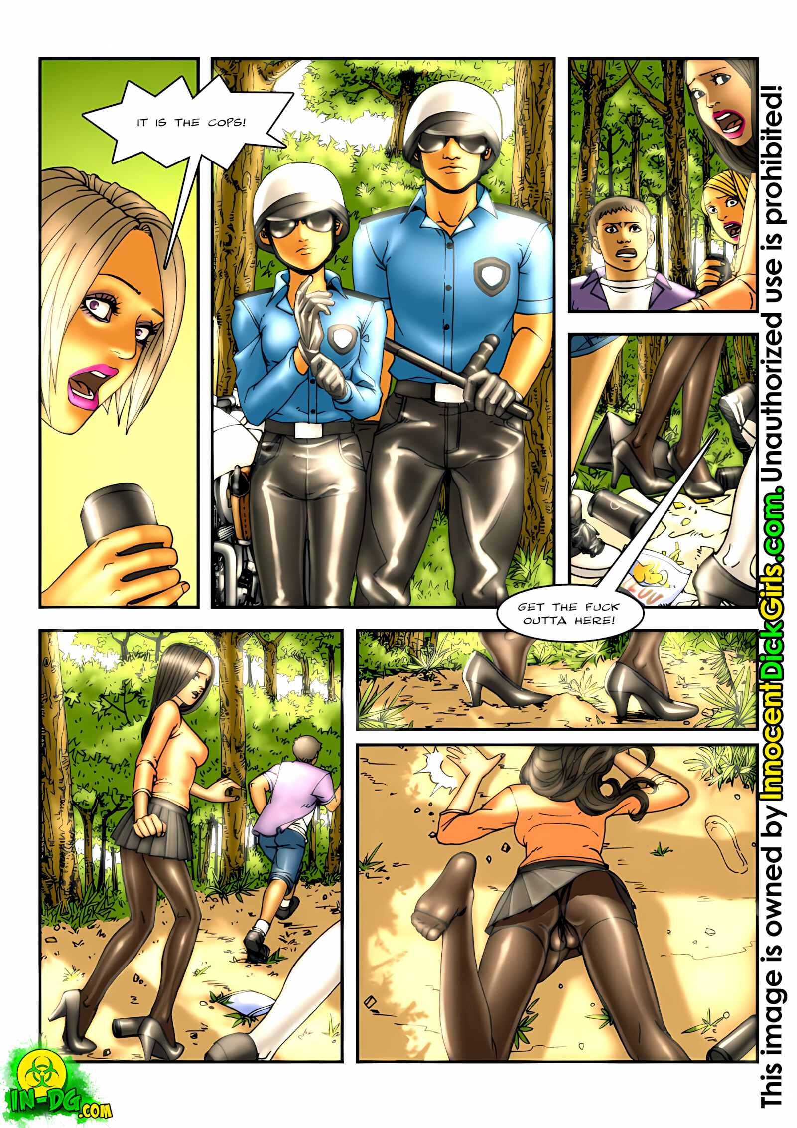 Busted [Innocent Dickgirls], Busted, page 3 of 13