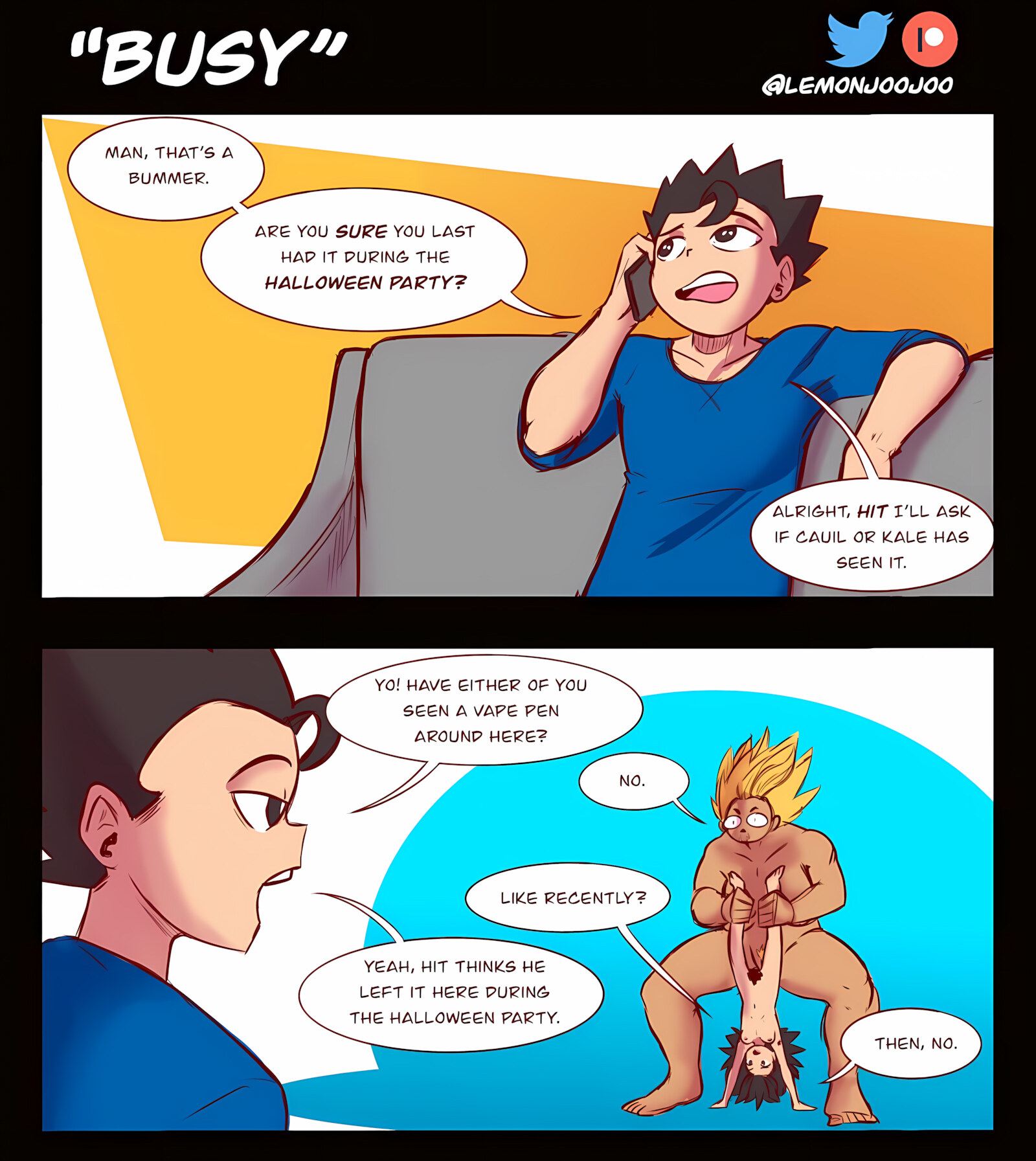 Cabba x Vados Saga [LemonJooJoo], Cabba x Vados Saga, page 115 of 116