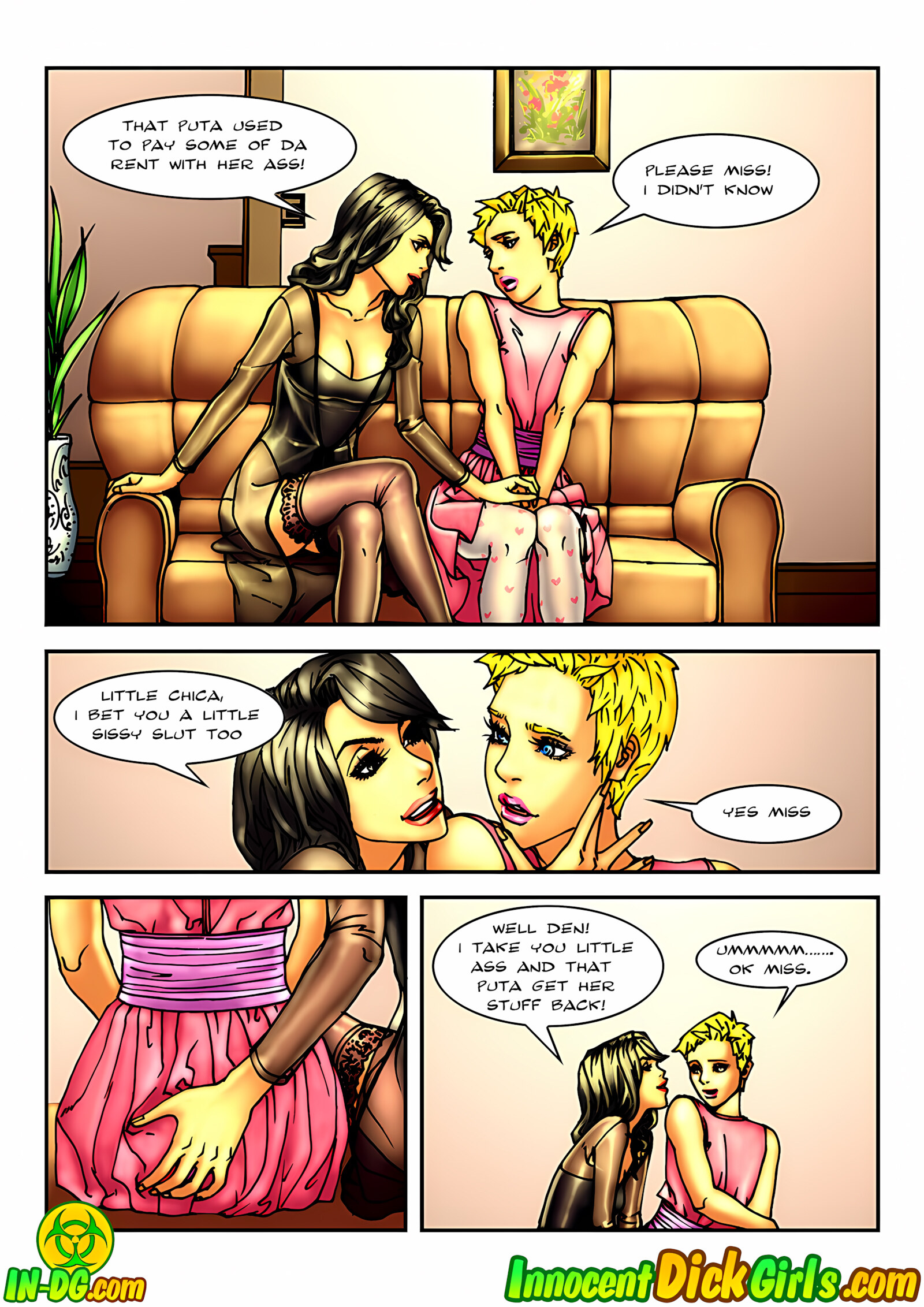 Candy For The Landlady [Innocent Dickgirls], Candy For The Landlady, page 6 of 15