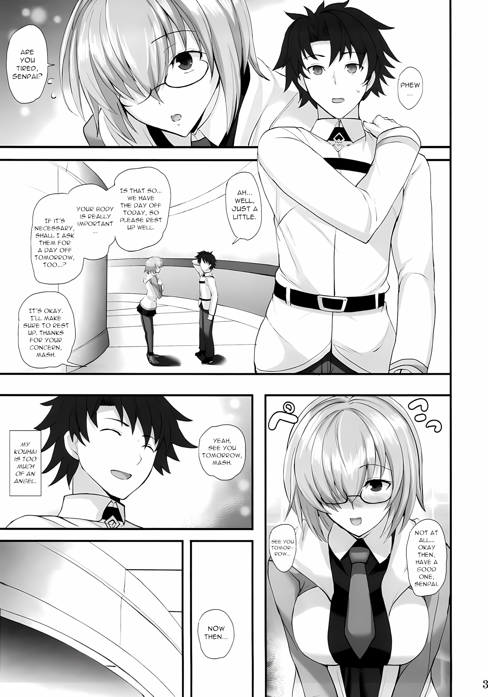 Chichiue To Issho [Kumakiti], Chichiue To Issho, page 3 of 21