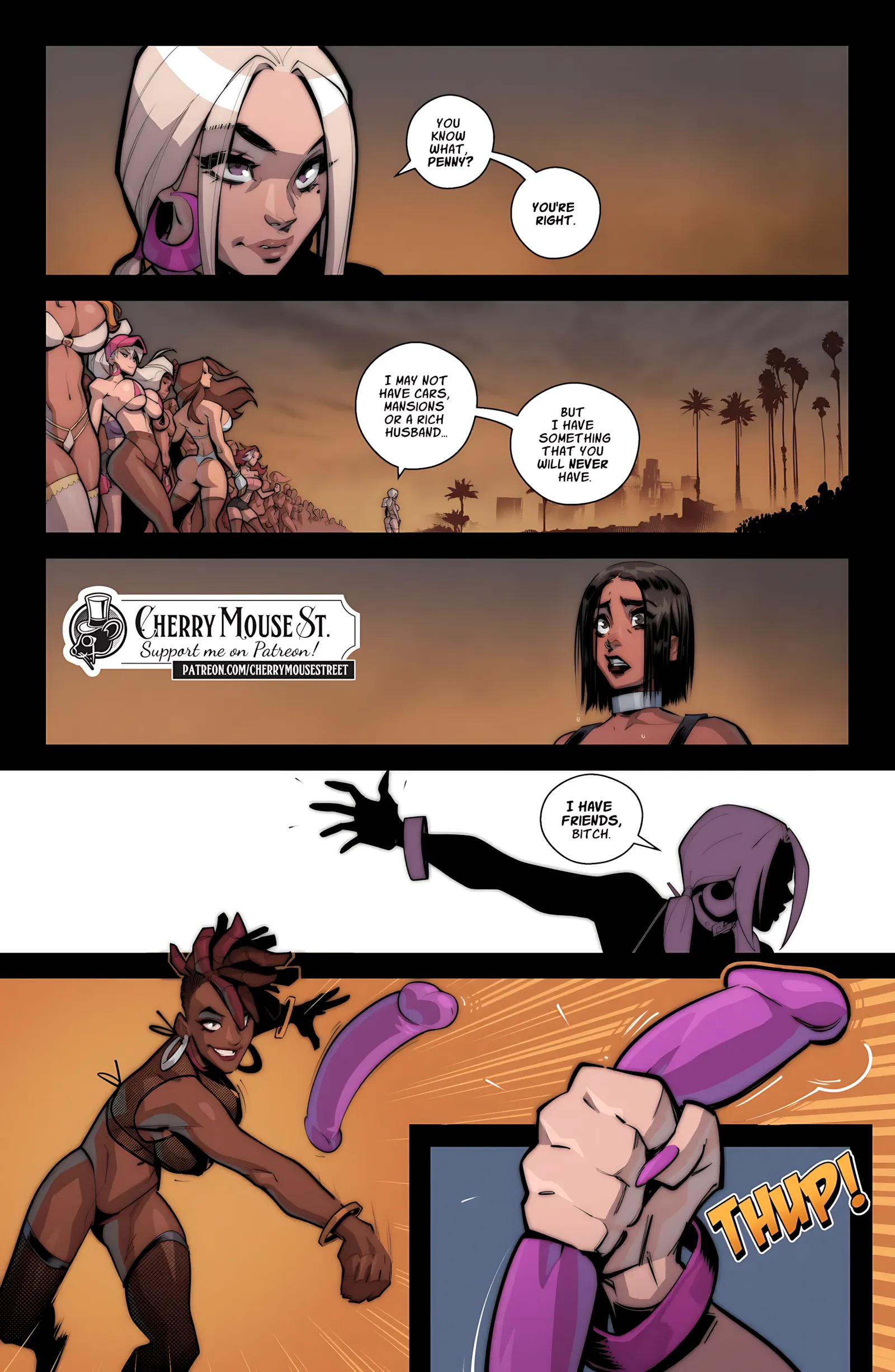 Chloe & Amber: Ragnarok [Cherry Mouse Street], 2. Chloe & Amber: Ragnarok Part 2, page 15 of 16
