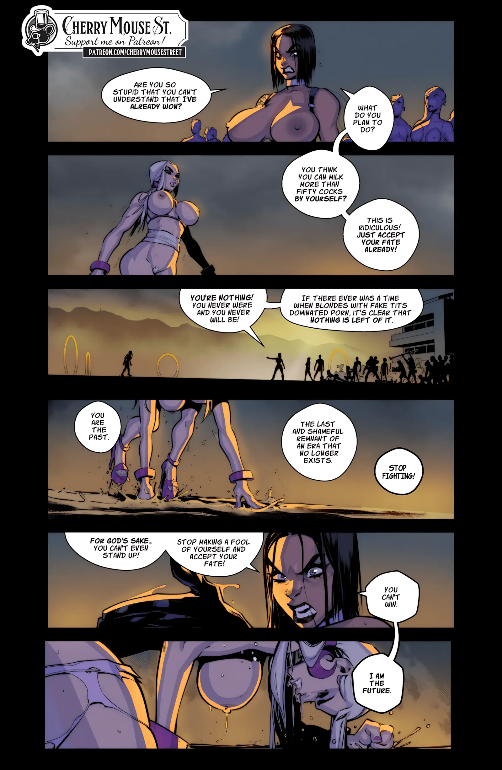 Chloe & Amber: Ragnarok [Cherry Mouse Street], 2. Chloe & Amber: Ragnarok Part 2, page 8 of 16