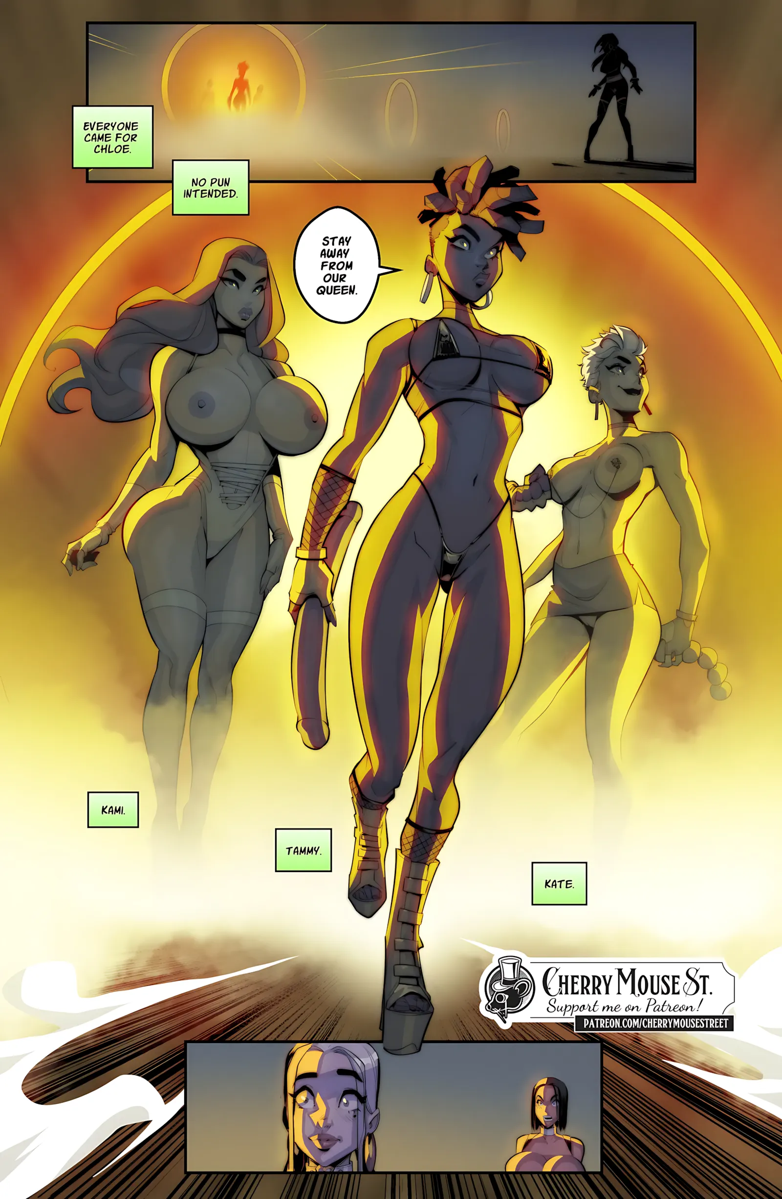 Chloe & Amber: Ragnarok [Cherry Mouse Street], 2. Chloe & Amber: Ragnarok Part 2, page 10 of 16