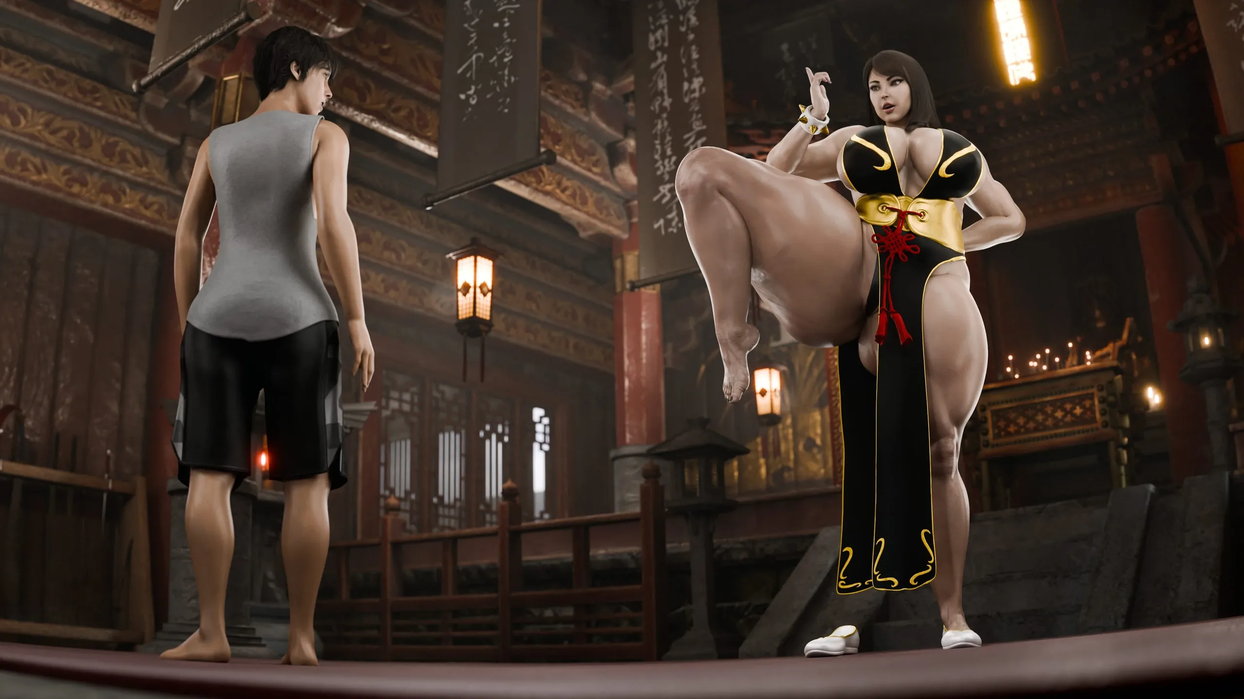 Chun-Li (Street Fighter), 7.5 . Chun-Li's Favorite Student 3 - Textless - Chapter 7 (Street Fighter), page 213 of 238