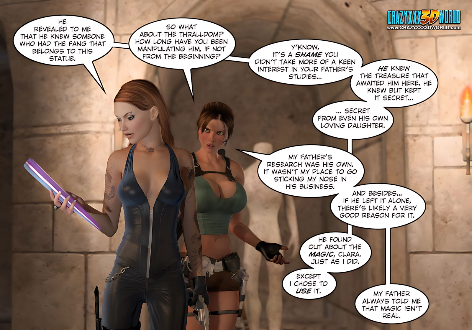 Clara Ravens [Epoch], Clara Ravens 3 - In The Past, page 100 of 183