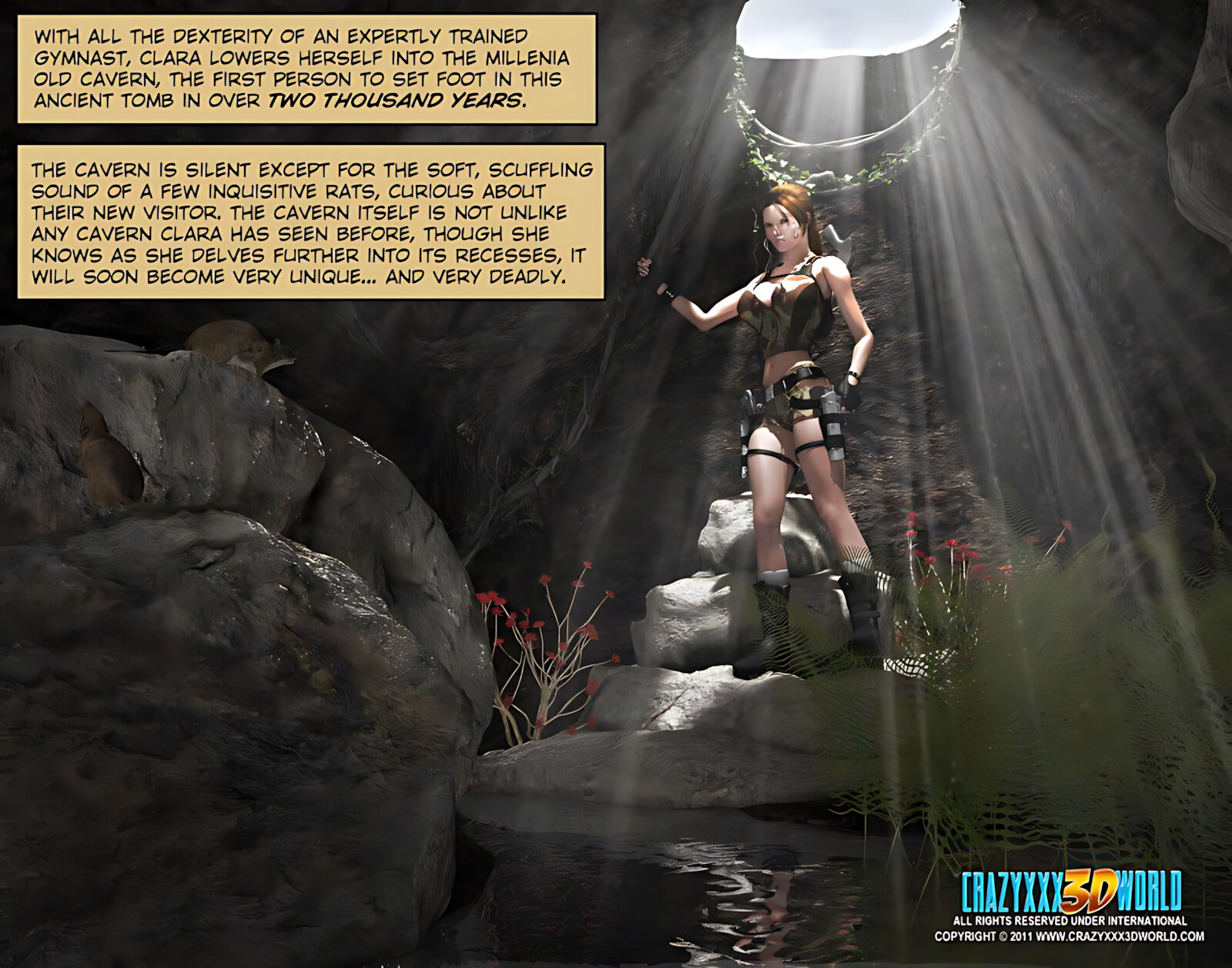 Clara Ravens [Epoch], Clara Ravens 2- Agamemnon's Advantage, page 35 of 70