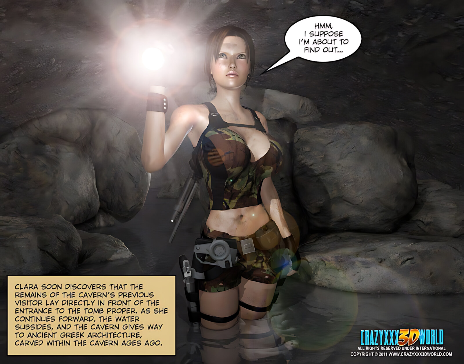 Clara Ravens [Epoch], Clara Ravens 2- Agamemnon's Advantage, page 38 of 70