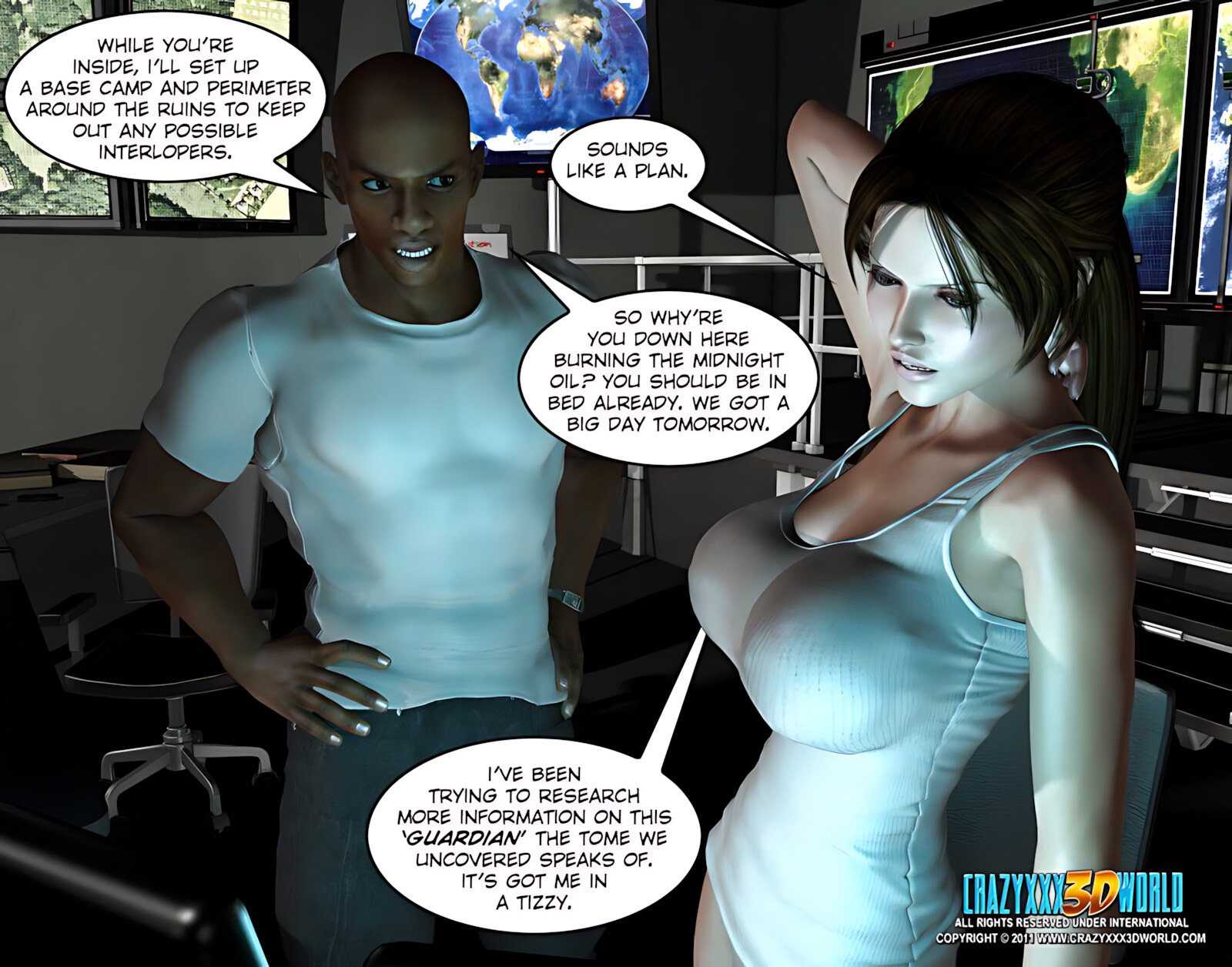 Clara Ravens [Epoch], Clara Ravens 2- Agamemnon's Advantage, page 5 of 70