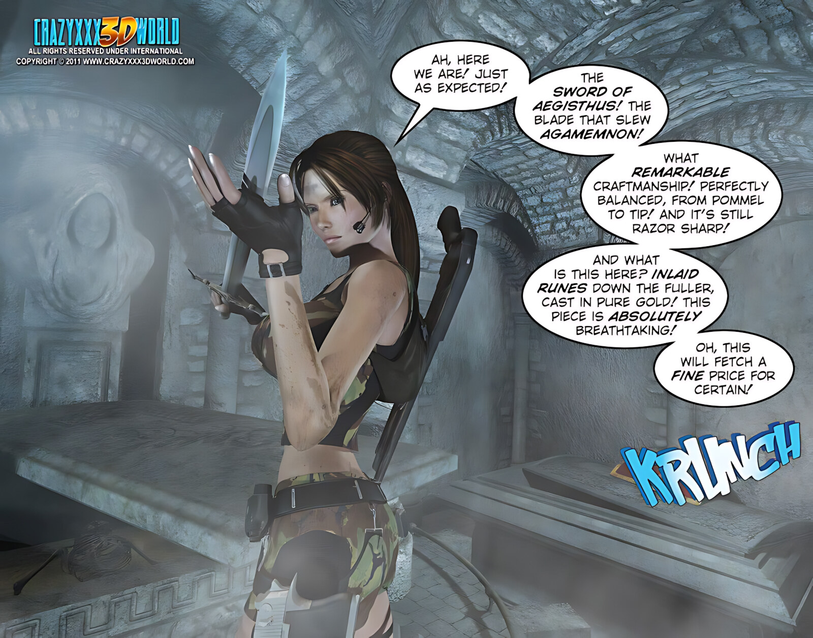 Clara Ravens [Epoch], Clara Ravens 2- Agamemnon's Advantage, page 43 of 70