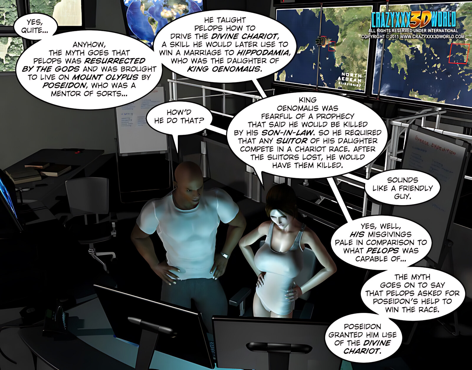 Clara Ravens [Epoch], Clara Ravens 2- Agamemnon's Advantage, page 7 of 70