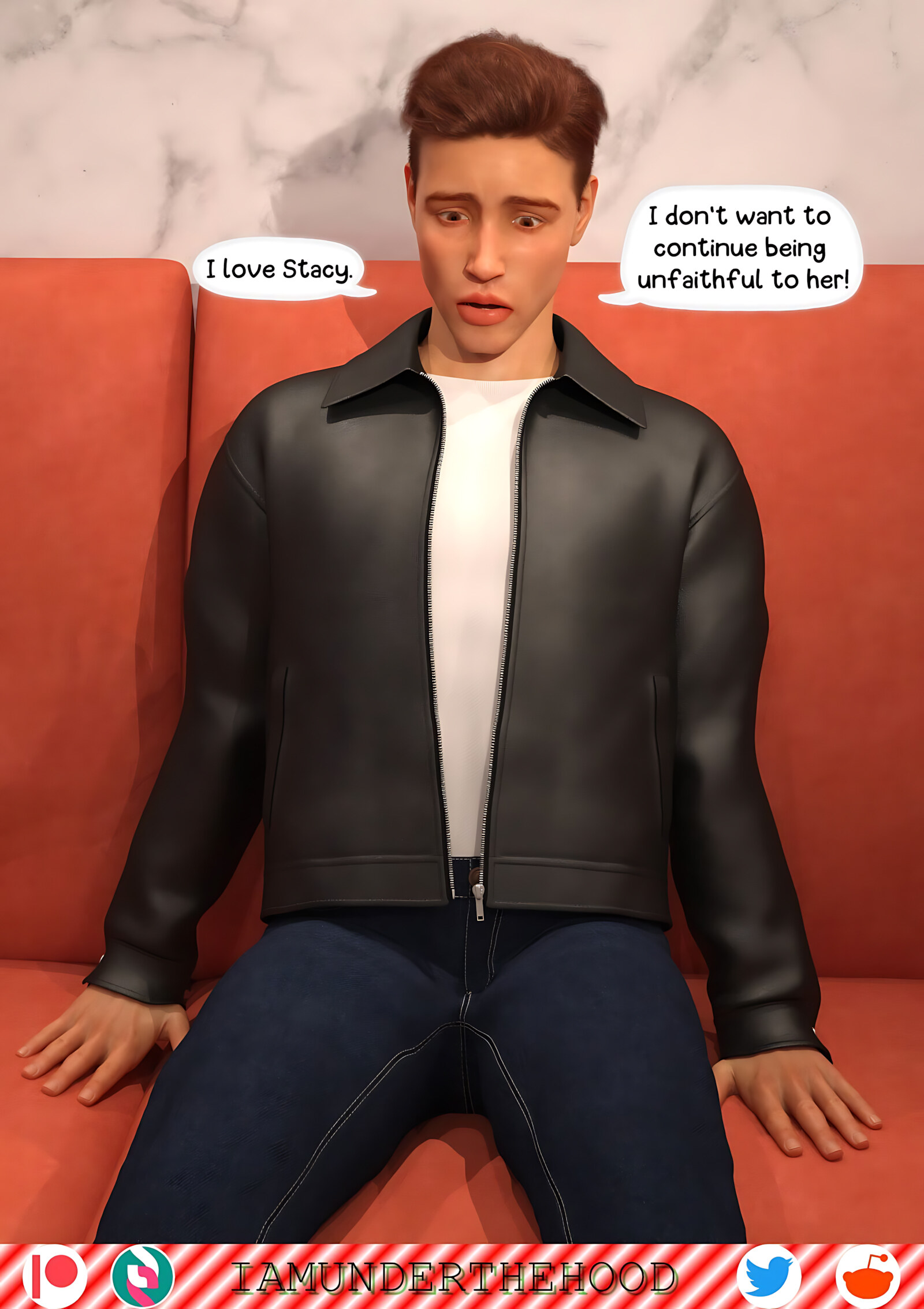 Comics [Under The Hood], Stacy’s Xmas Present, page 69 of 100
