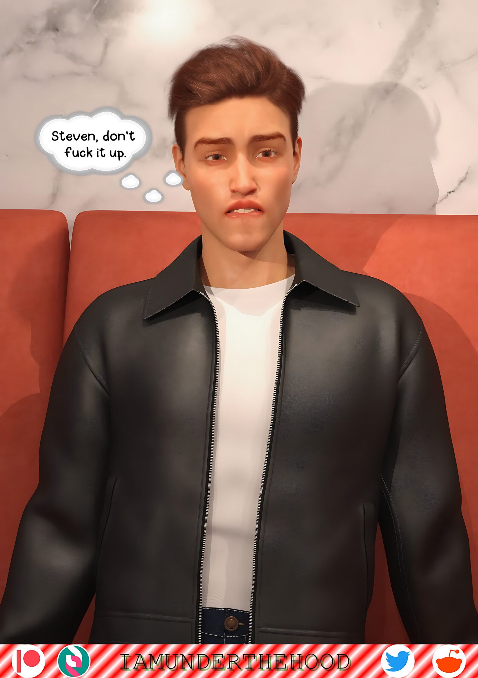 Comics [Under The Hood], Stacy’s Xmas Present, page 75 of 100